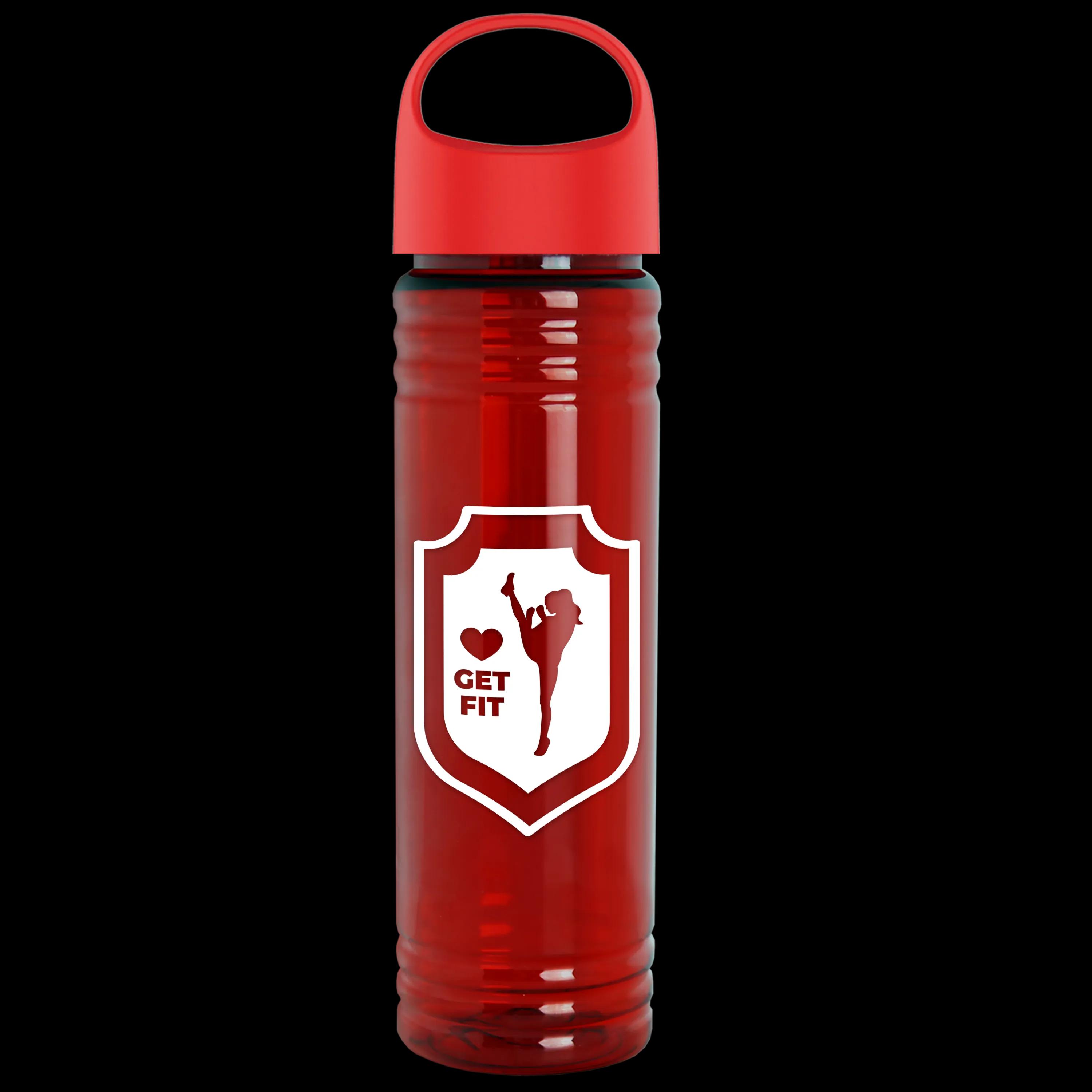 Garyline® Slim Fit RPET Bottle with Oval Crest Lid - 24 oz. 193 of 515