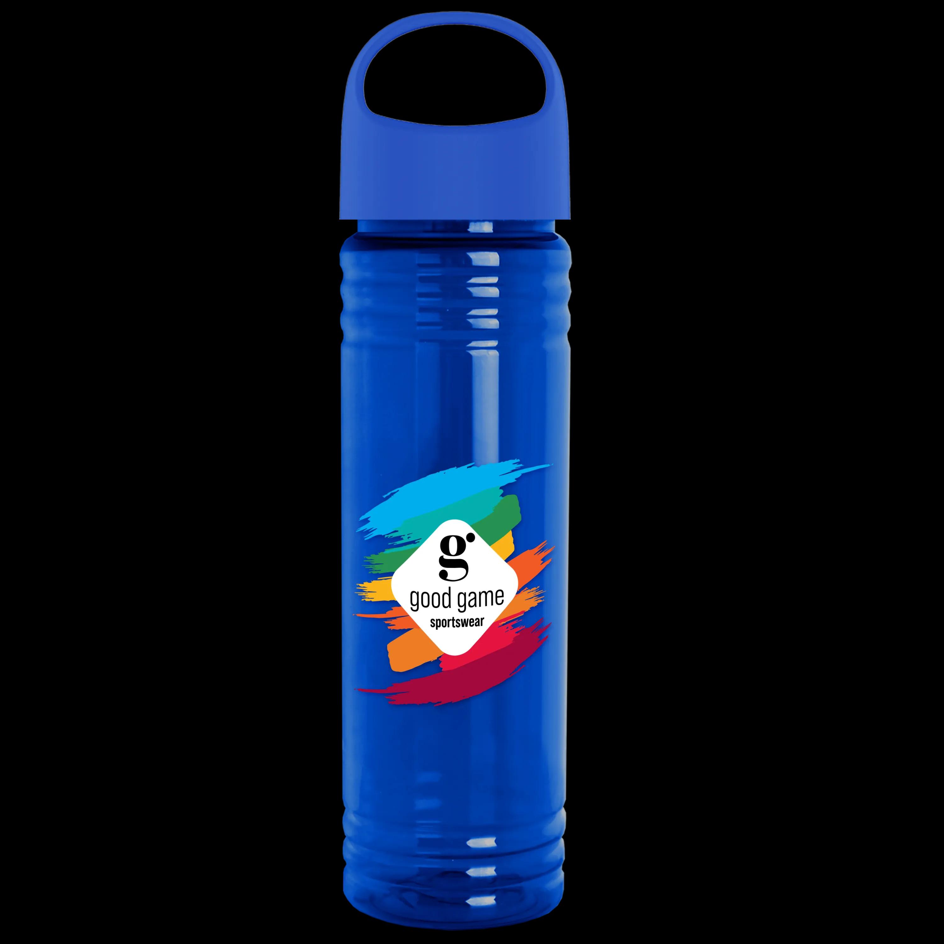 Garyline® Slim Fit RPET Bottle with Oval Crest Lid - 24 oz. 164 of 515