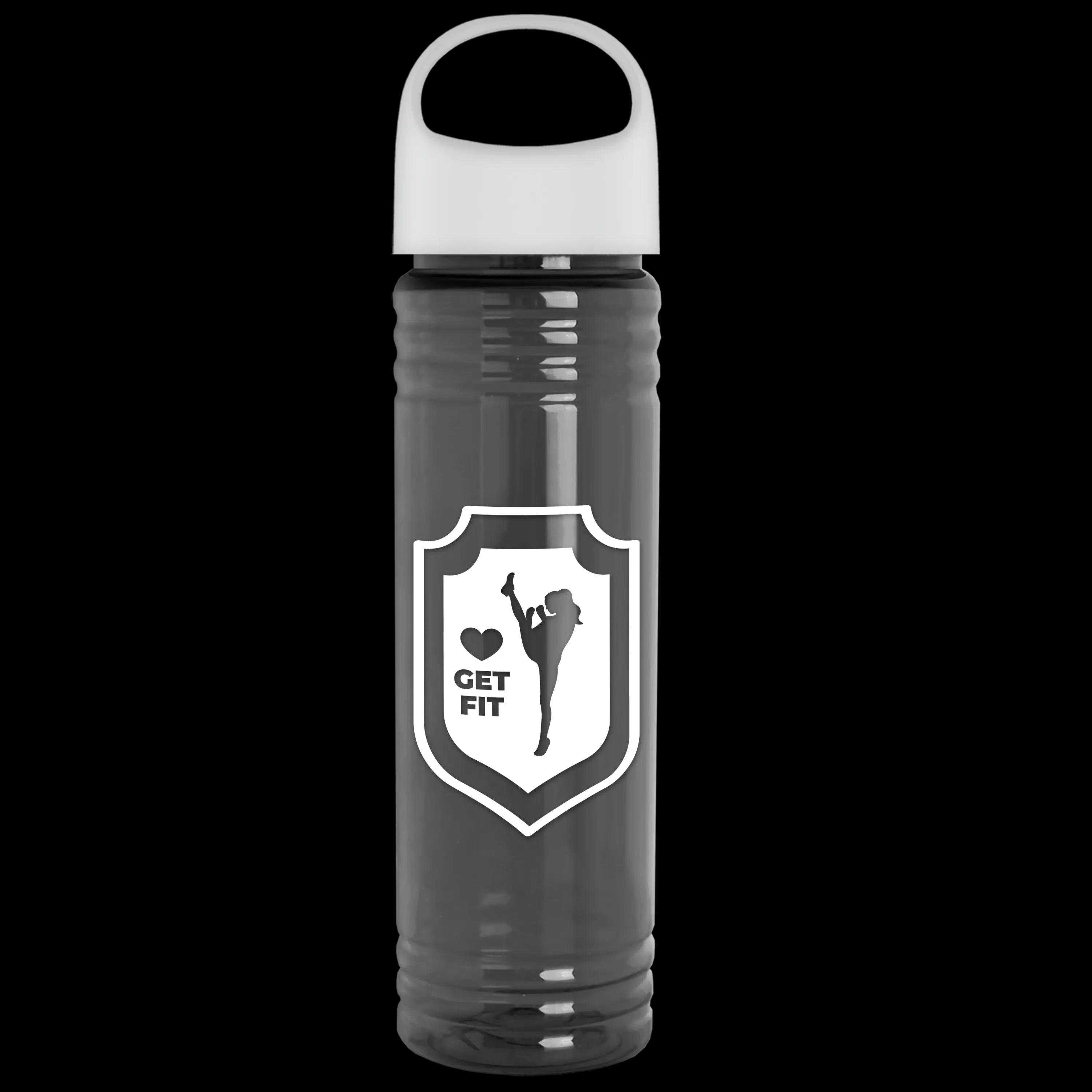 Garyline® Slim Fit RPET Bottle with Oval Crest Lid - 24 oz. 150 of 515