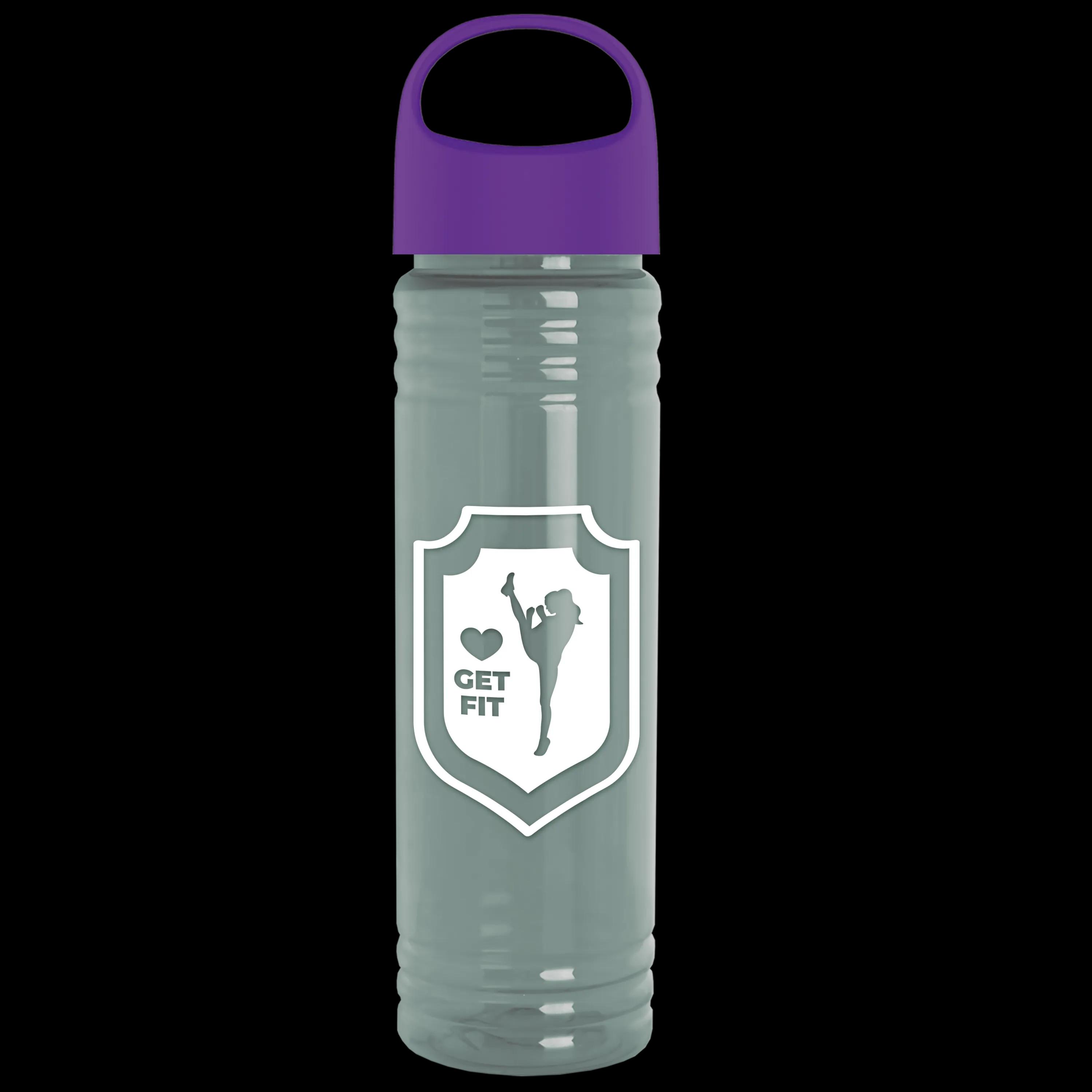 Garyline® Slim Fit RPET Bottle with Oval Crest Lid - 24 oz. 132 of 515