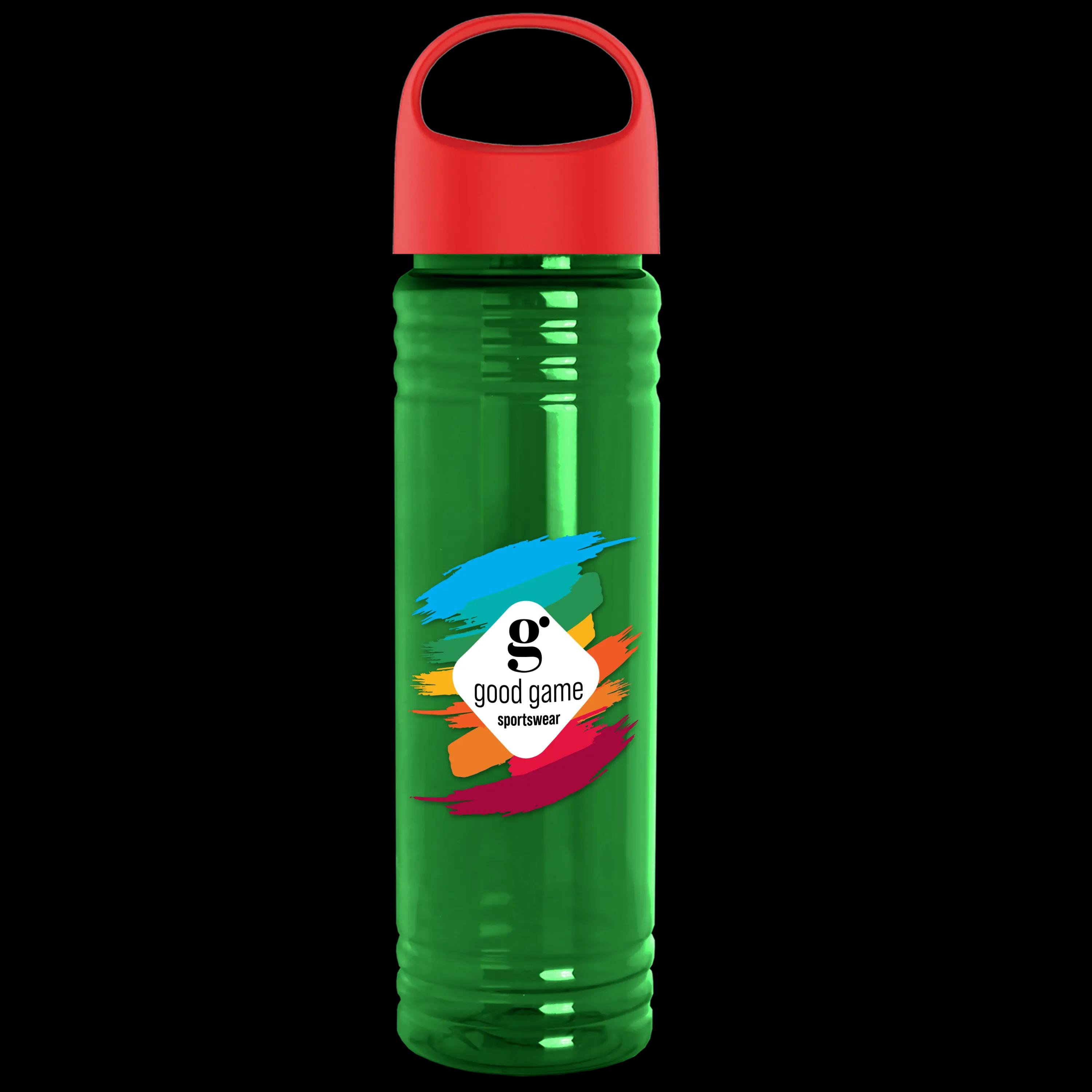 Garyline® Slim Fit RPET Bottle with Oval Crest Lid - 24 oz. 178 of 515