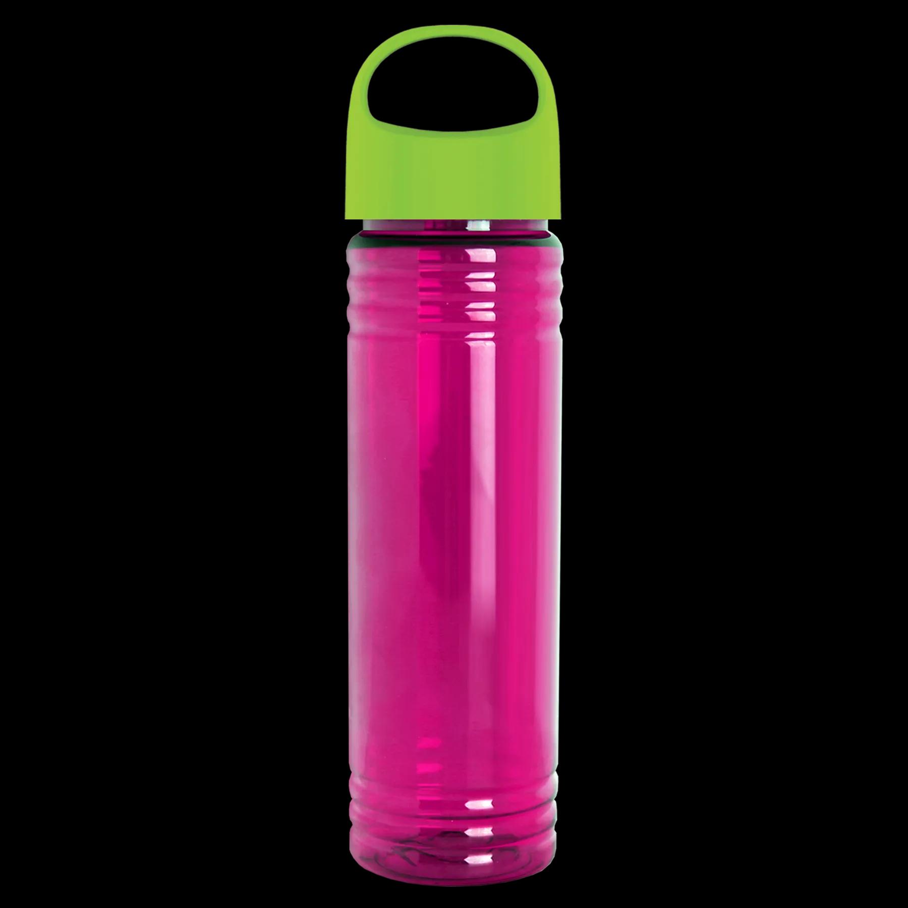 Garyline® Slim Fit RPET Bottle with Oval Crest Lid - 24 oz. 231 of 515