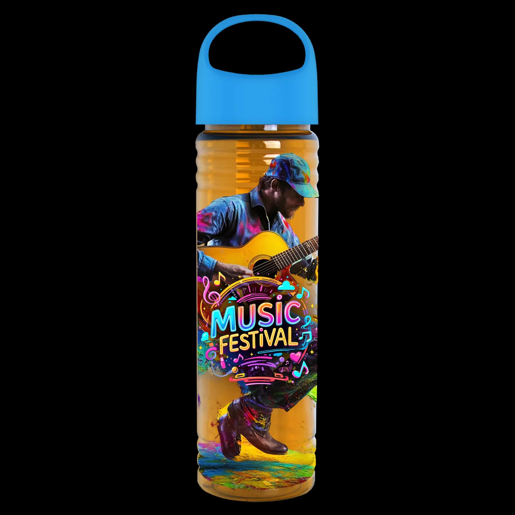 Garyline® Slim Fit RPET Bottle with Oval Crest Lid - 24 oz. 282 of 515
