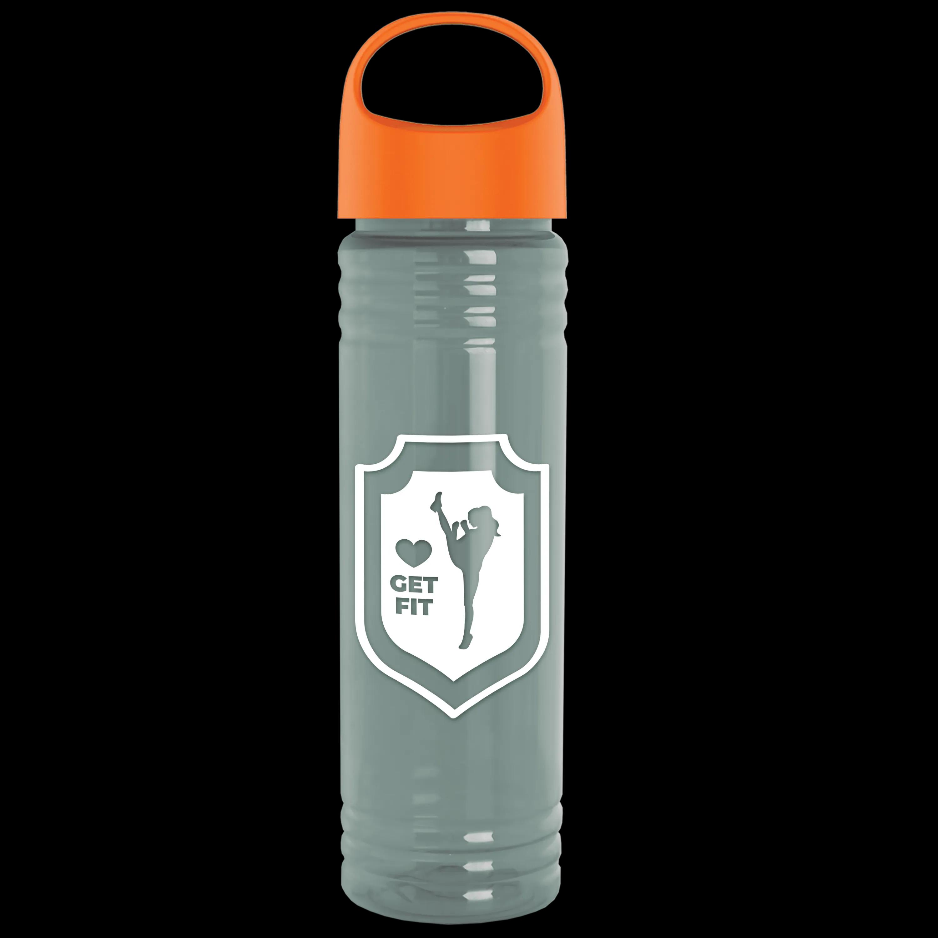 Garyline® Slim Fit RPET Bottle with Oval Crest Lid - 24 oz. 127 of 515