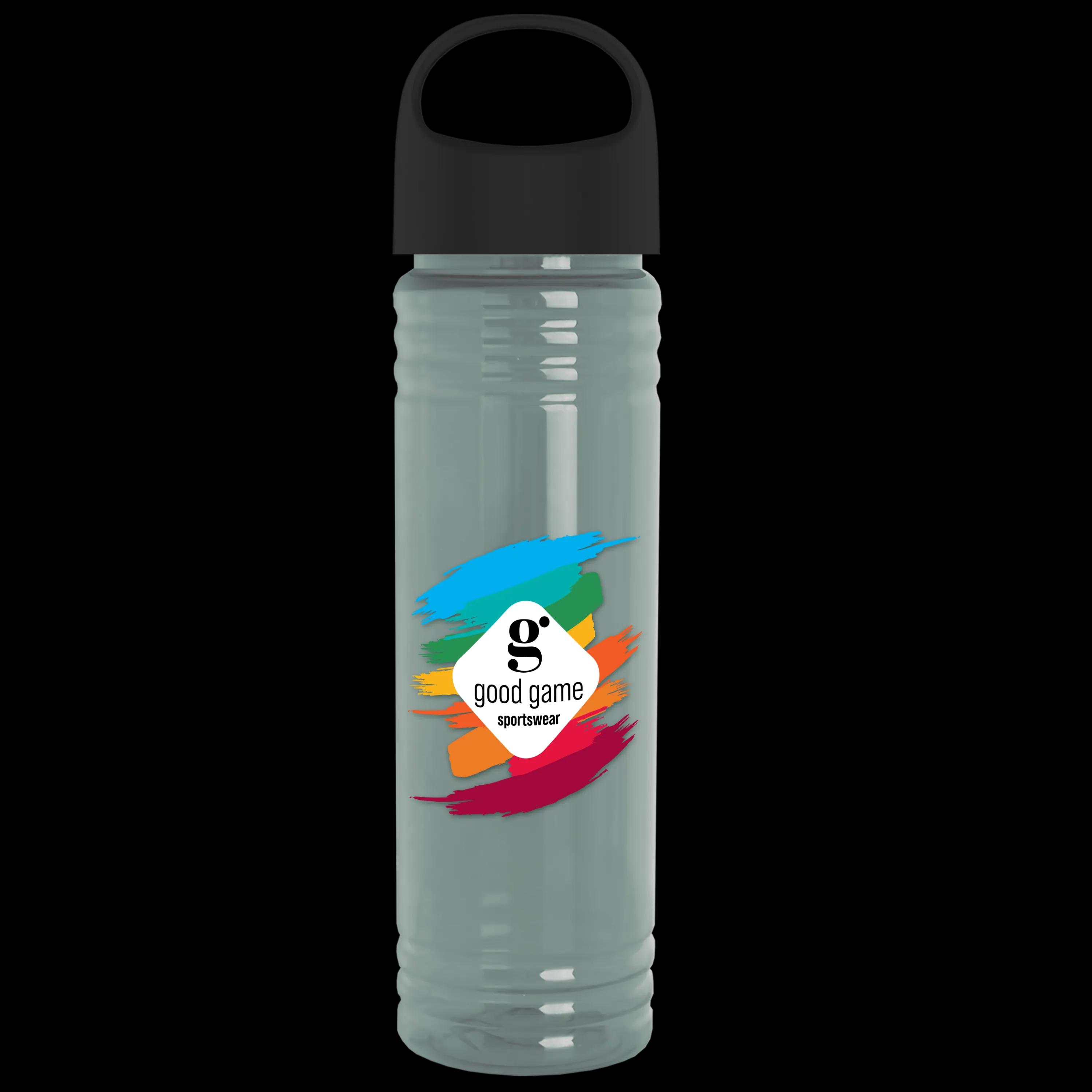 Garyline® Slim Fit RPET Bottle with Oval Crest Lid - 24 oz. 120 of 515