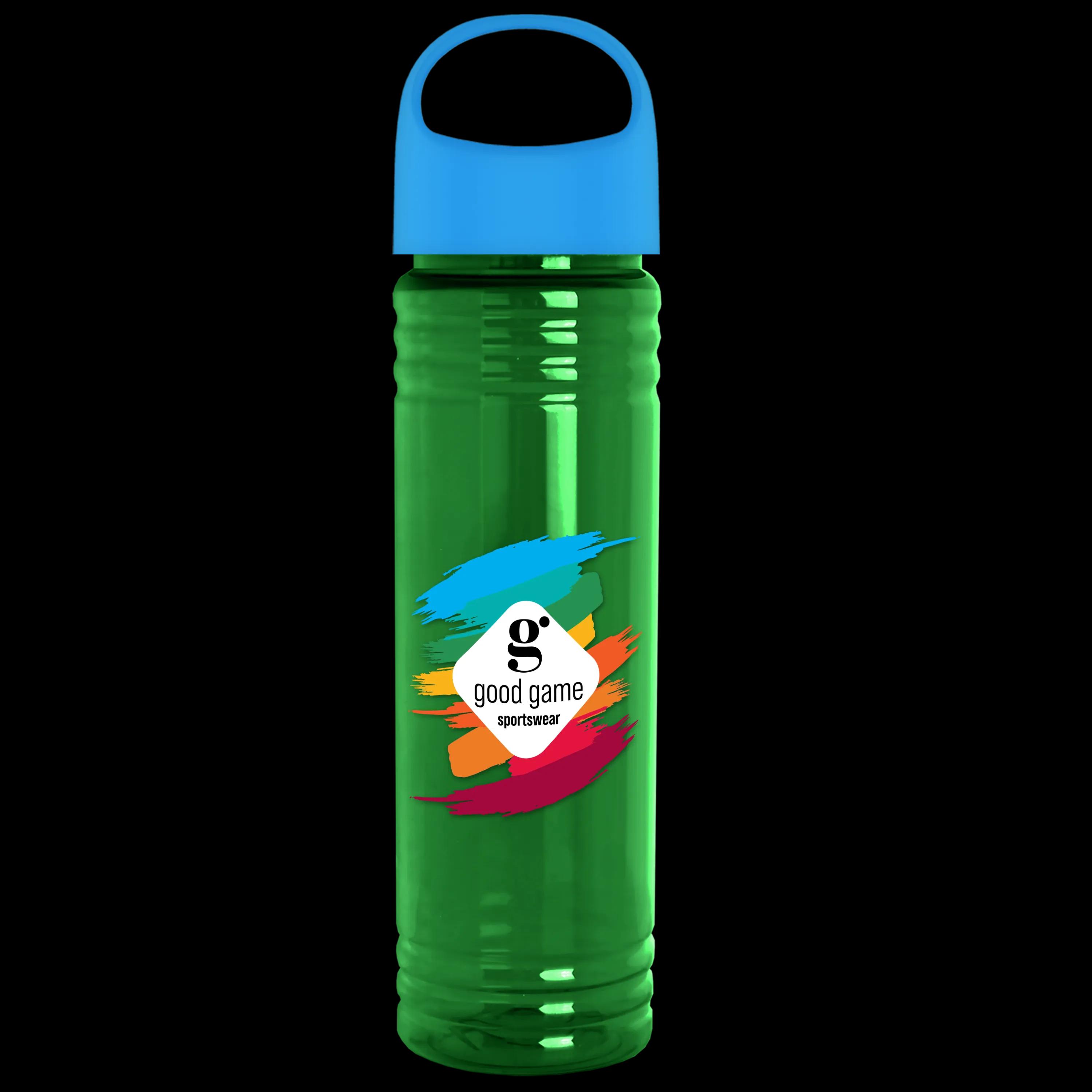 Garyline® Slim Fit RPET Bottle with Oval Crest Lid - 24 oz. 171 of 515