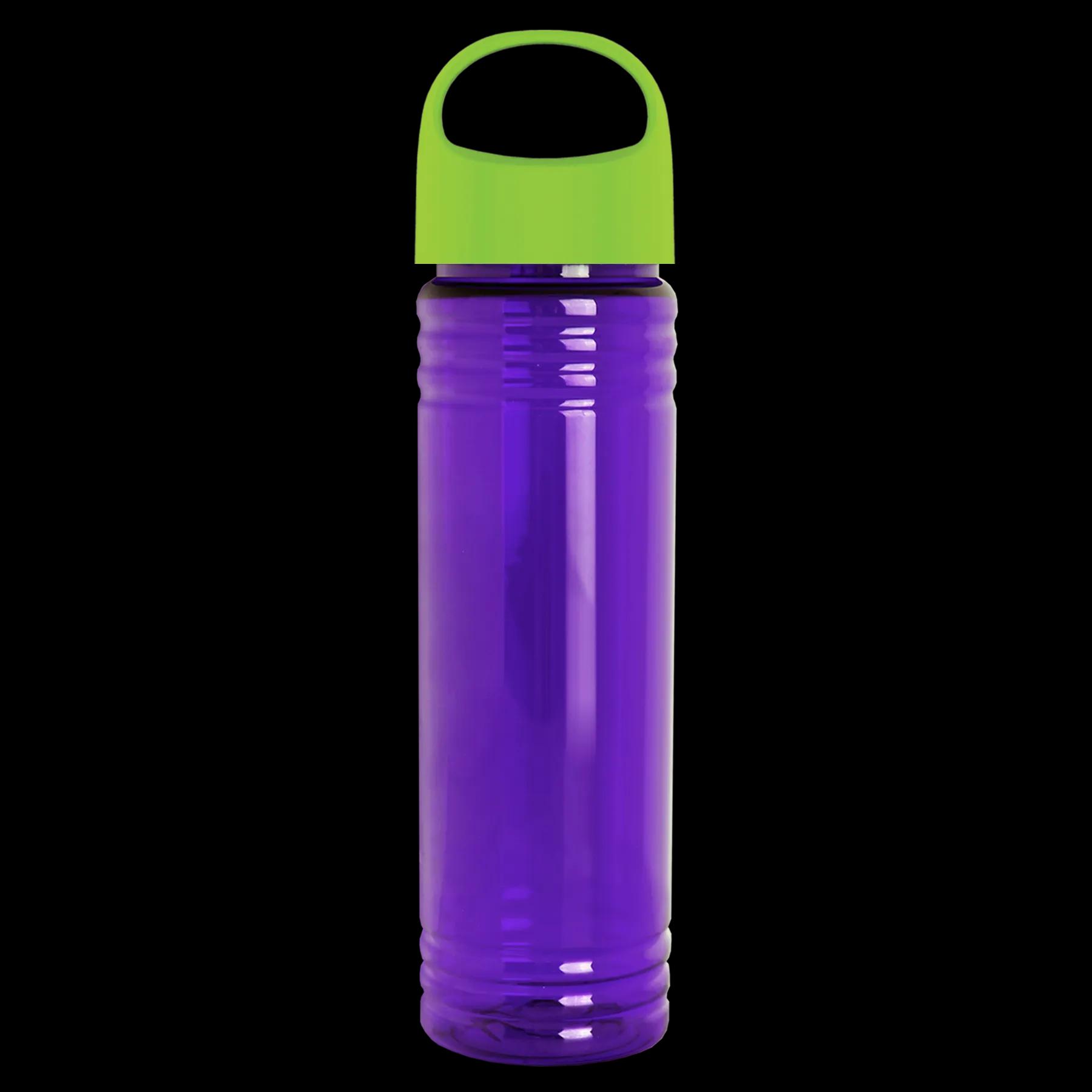 Garyline® Slim Fit RPET Bottle with Oval Crest Lid - 24 oz. 249 of 515