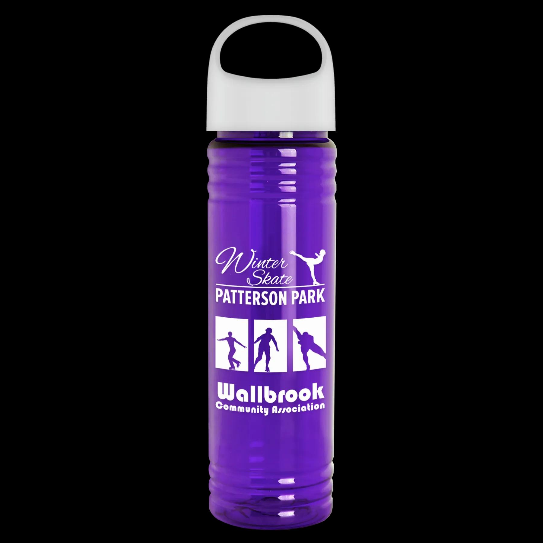 Garyline® Slim Fit RPET Bottle with Oval Crest Lid - 24 oz. 313 of 515