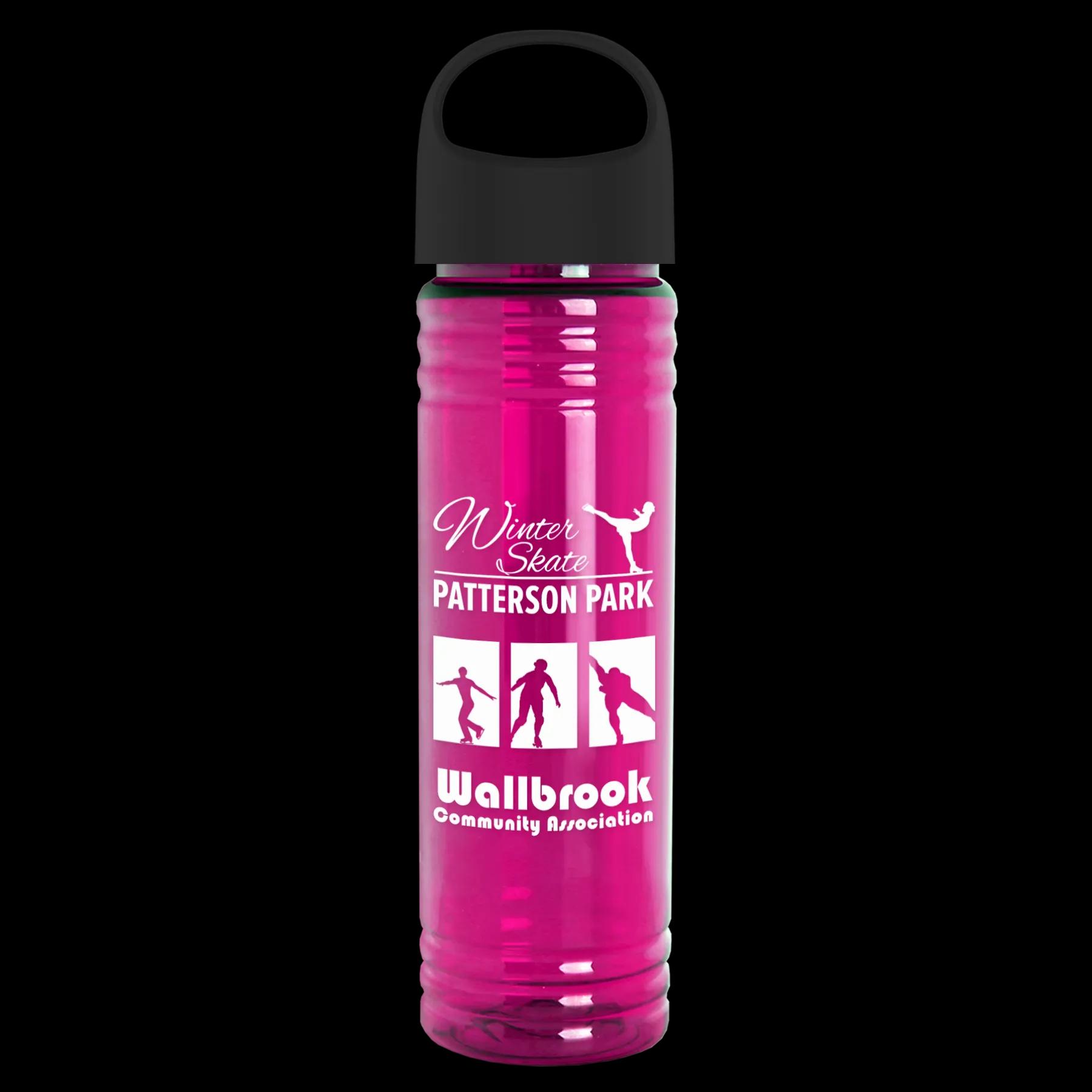 Garyline® Slim Fit RPET Bottle with Oval Crest Lid - 24 oz. 261 of 515