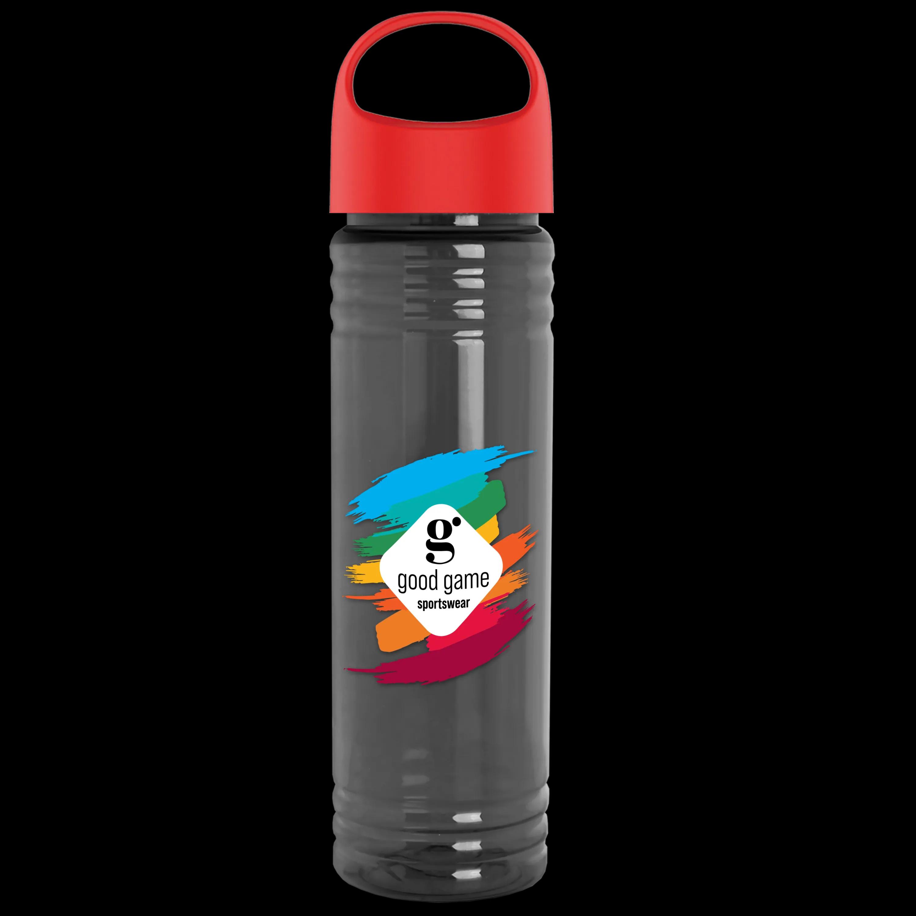 Garyline® Slim Fit RPET Bottle with Oval Crest Lid - 24 oz. 146 of 515