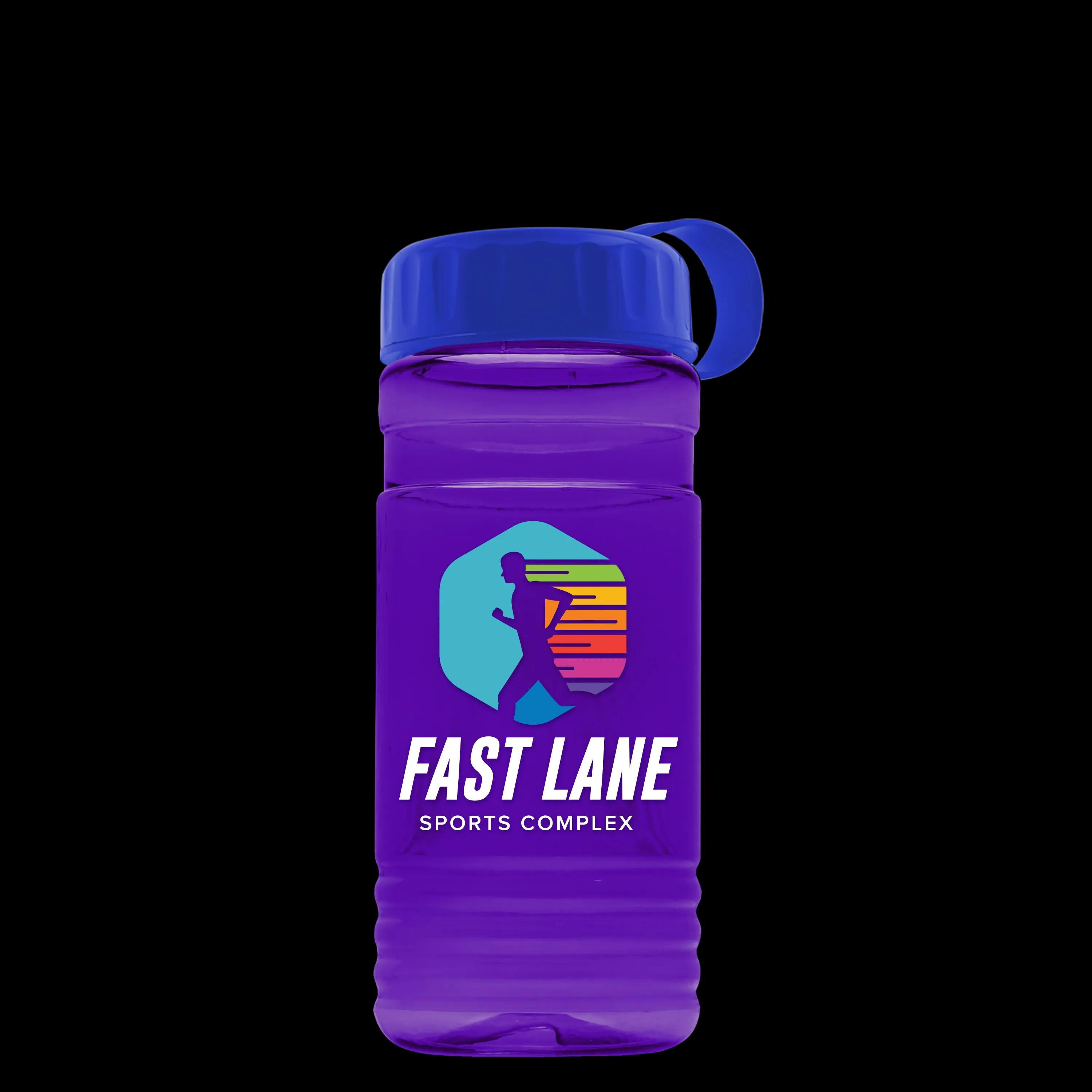 Garyline® RPET Bottle with Tethered Lid - 20 oz. 105 of 148