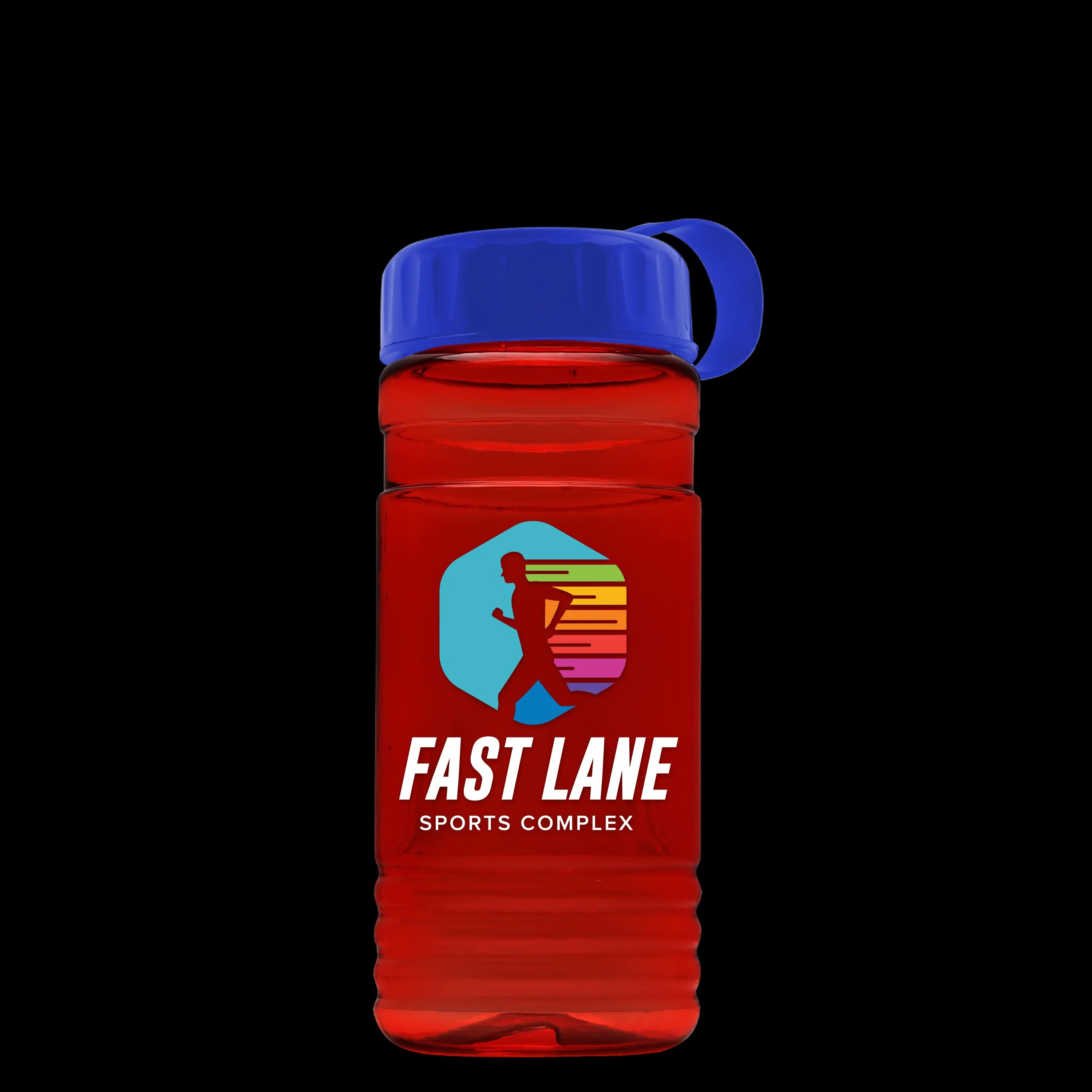 Garyline® RPET Bottle with Tethered Lid - 20 oz. 97 of 148