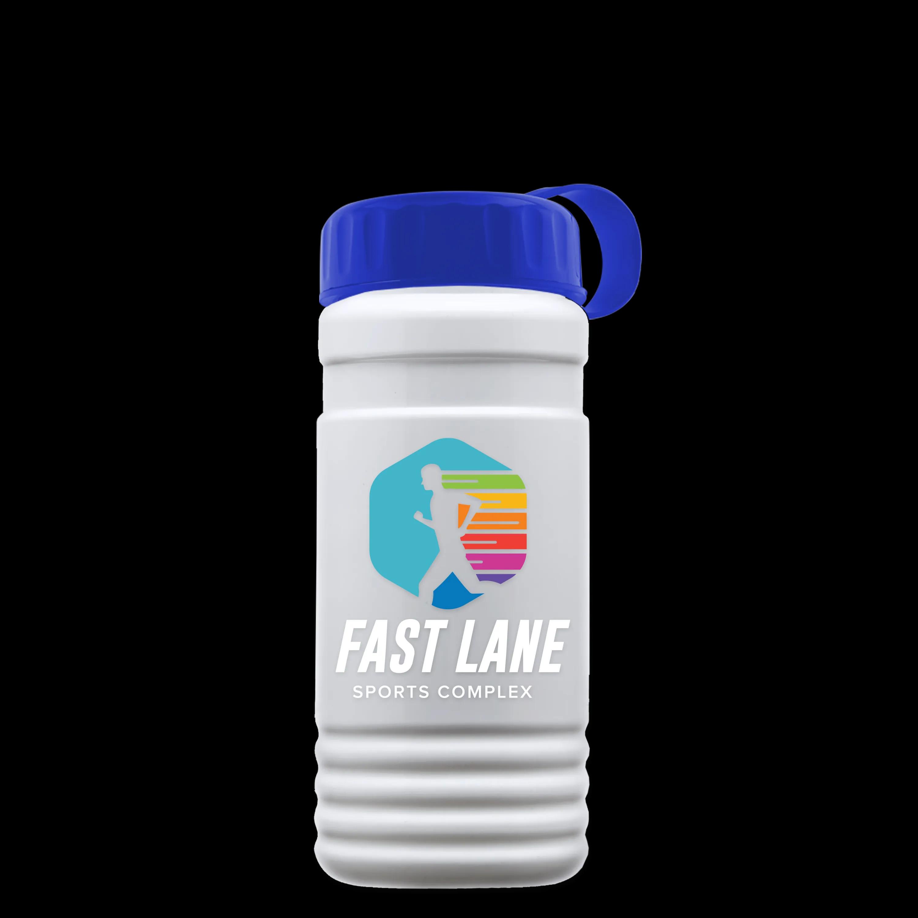 Garyline® RPET Bottle with Tethered Lid - 20 oz. 235 of 297