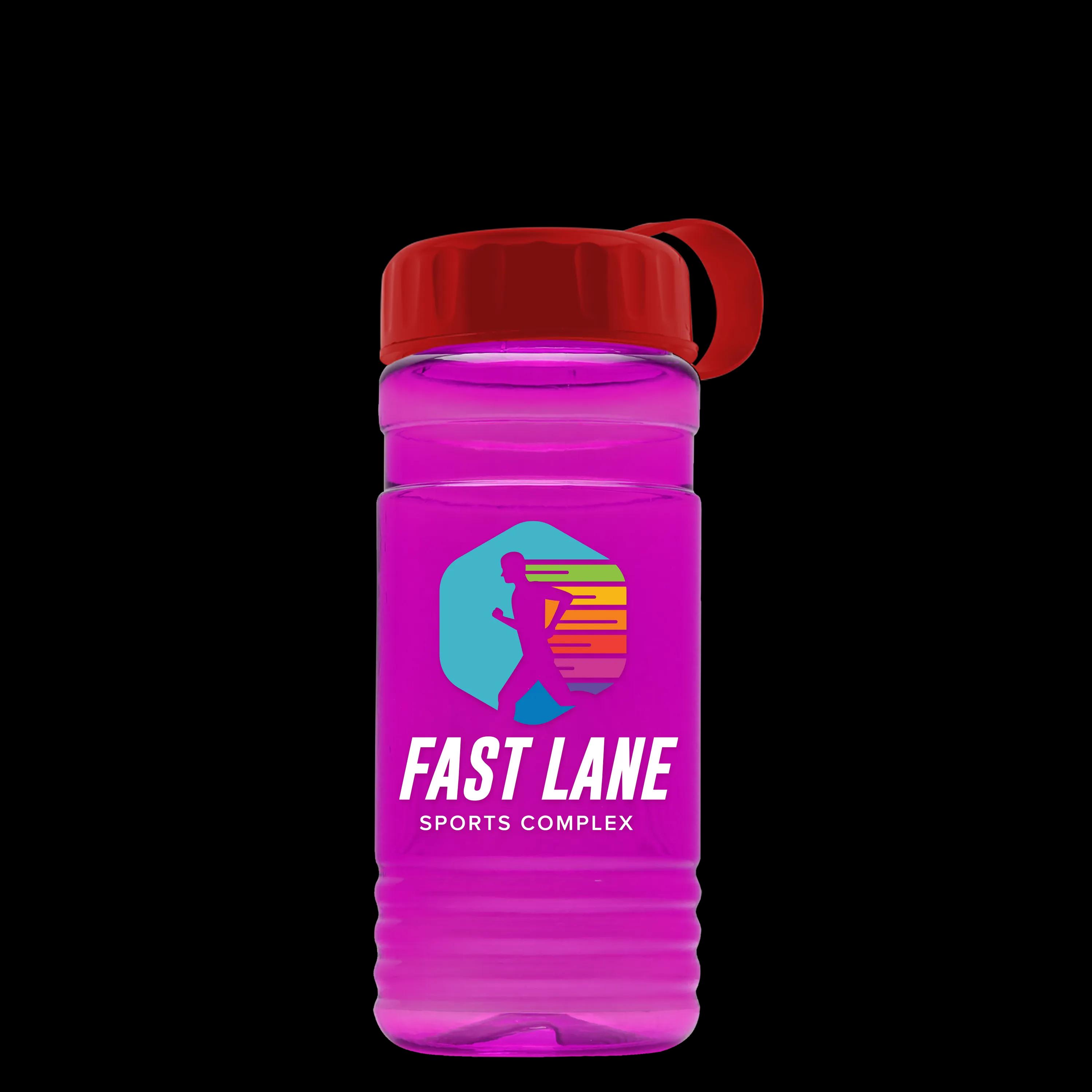 Garyline® RPET Bottle with Tethered Lid - 20 oz. 207 of 297