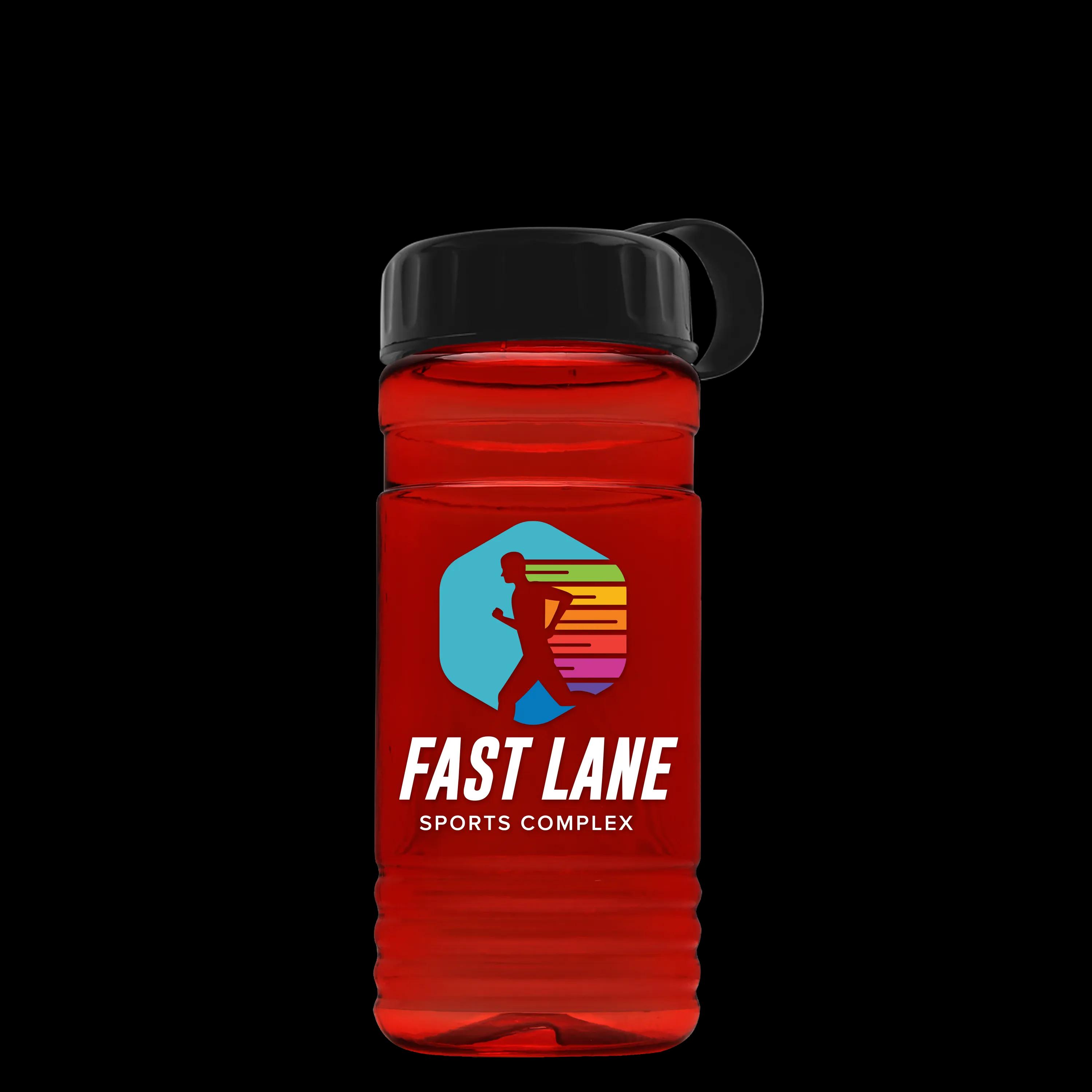 Garyline® RPET Bottle with Tethered Lid - 20 oz. 2 of 148