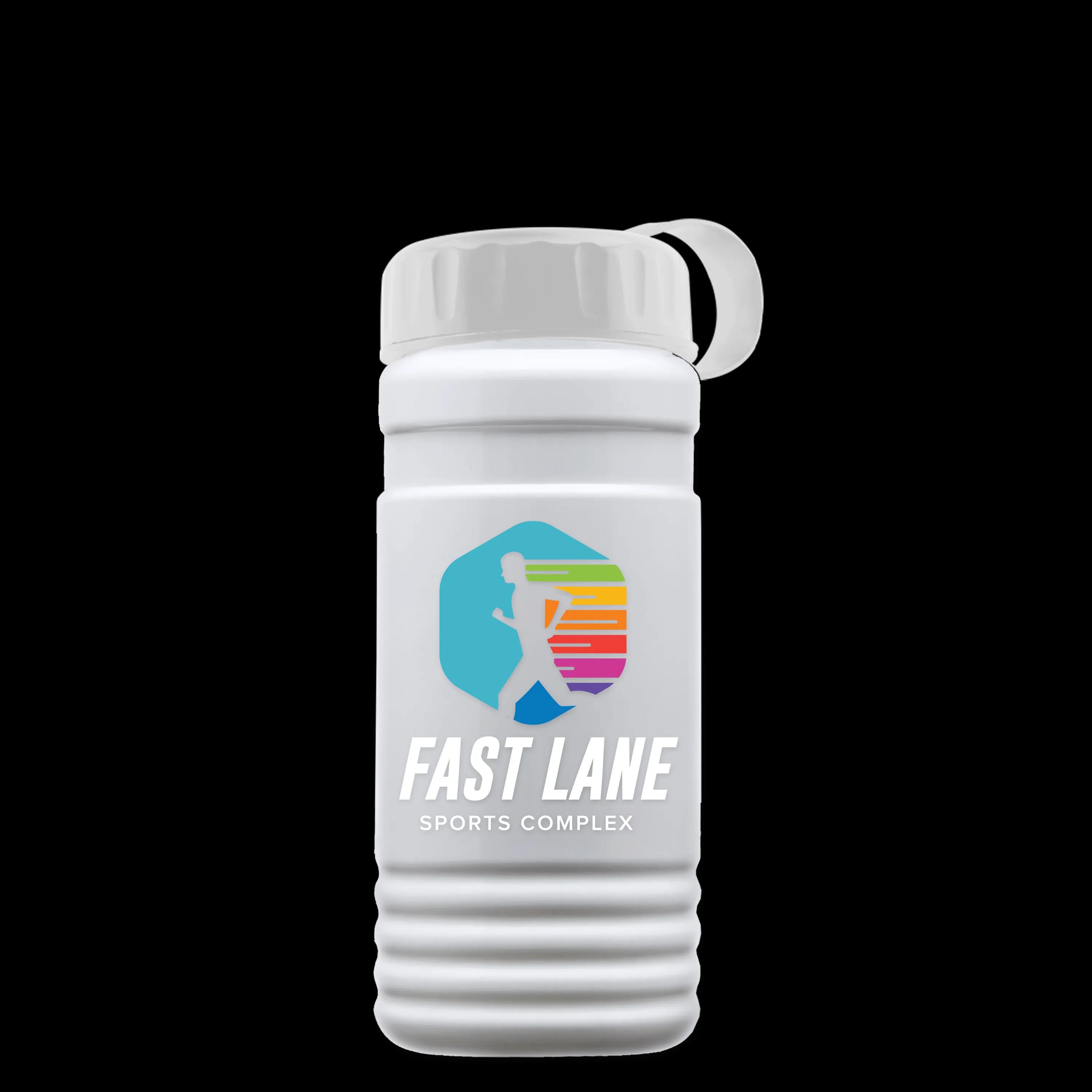 Garyline® RPET Bottle with Tethered Lid - 20 oz. 116 of 148