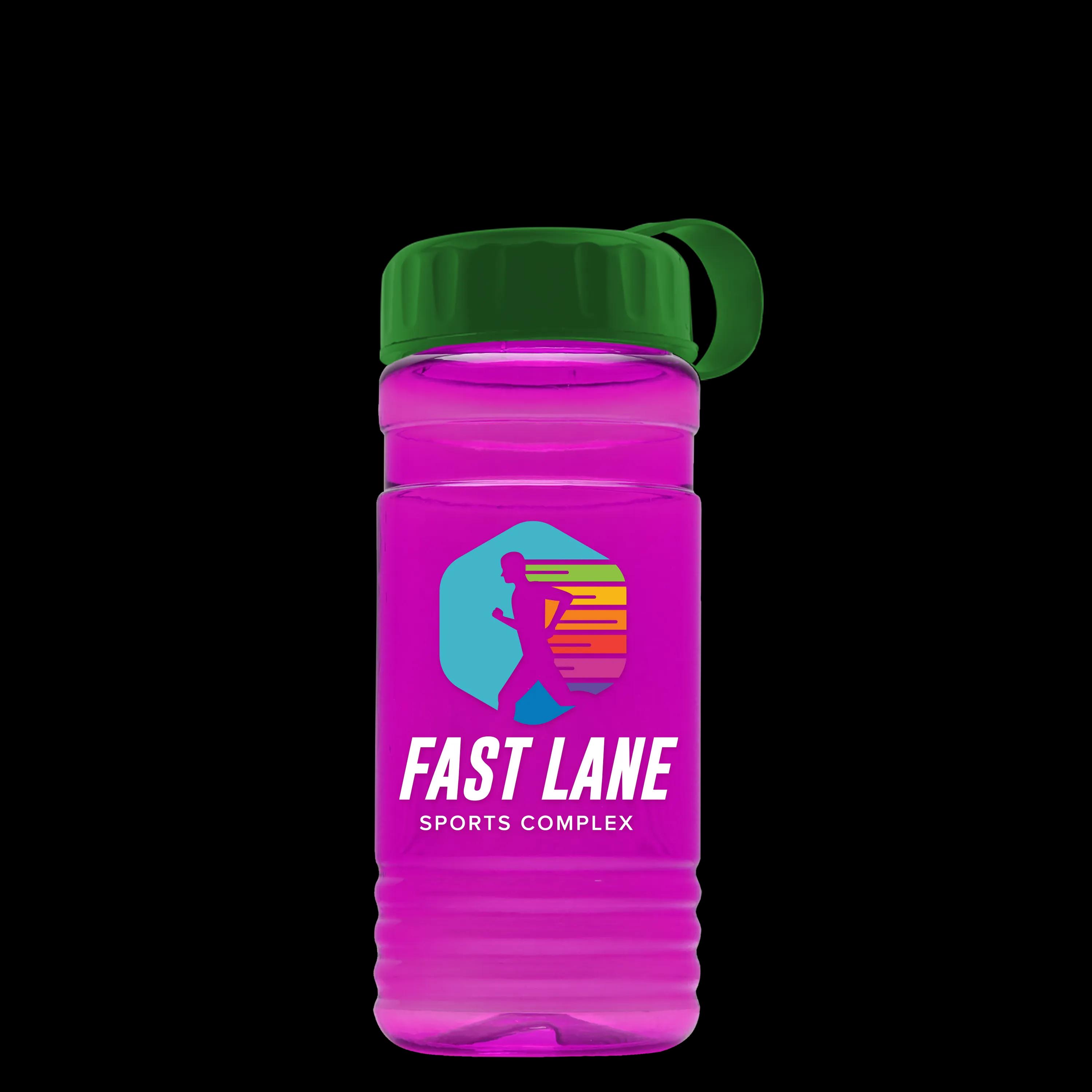 Garyline® RPET Bottle with Tethered Lid - 20 oz. 205 of 297