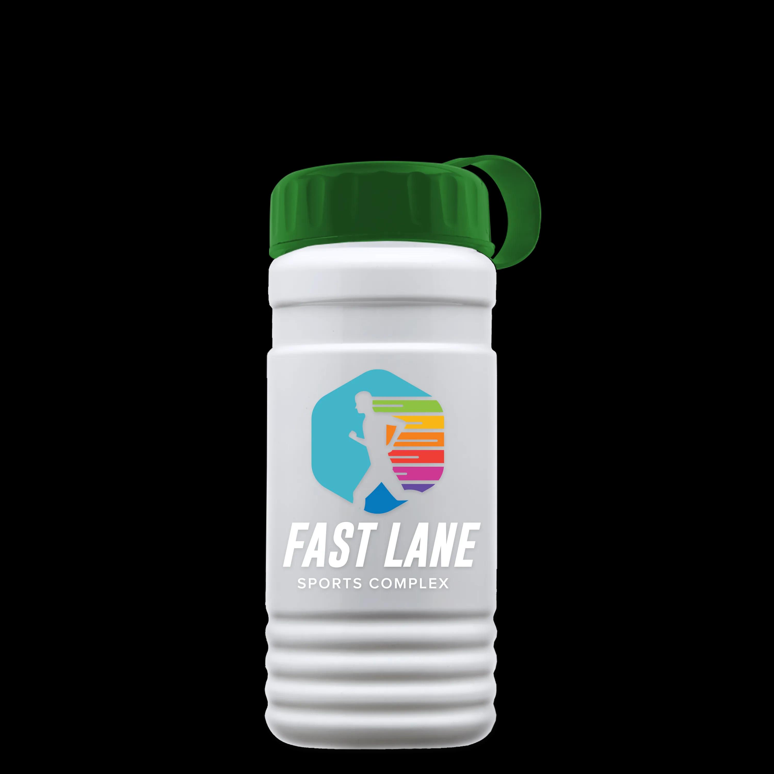 Garyline® RPET Bottle with Tethered Lid - 20 oz. 232 of 297