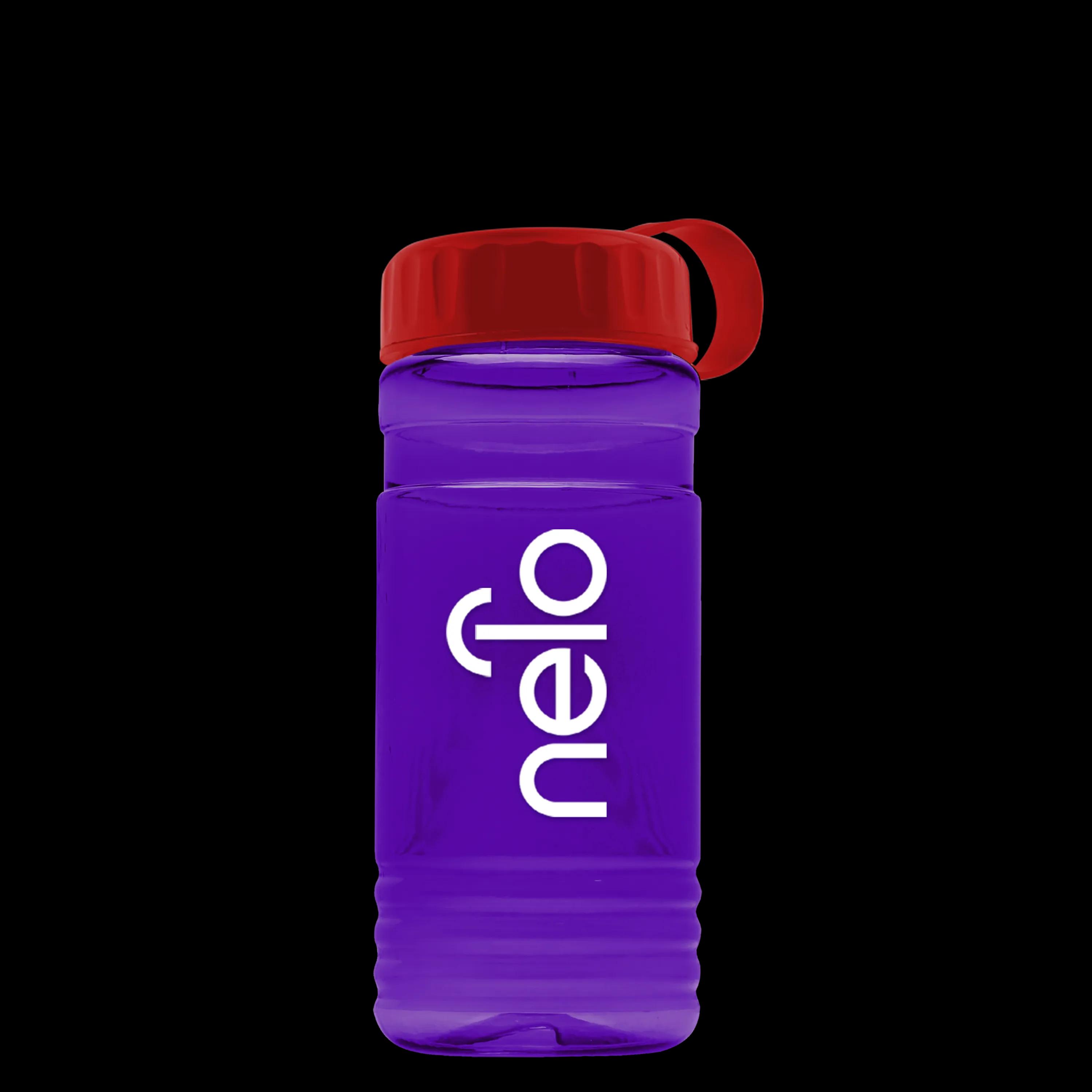 Garyline® RPET Bottle with Tethered Lid - 20 oz. 147 of 148