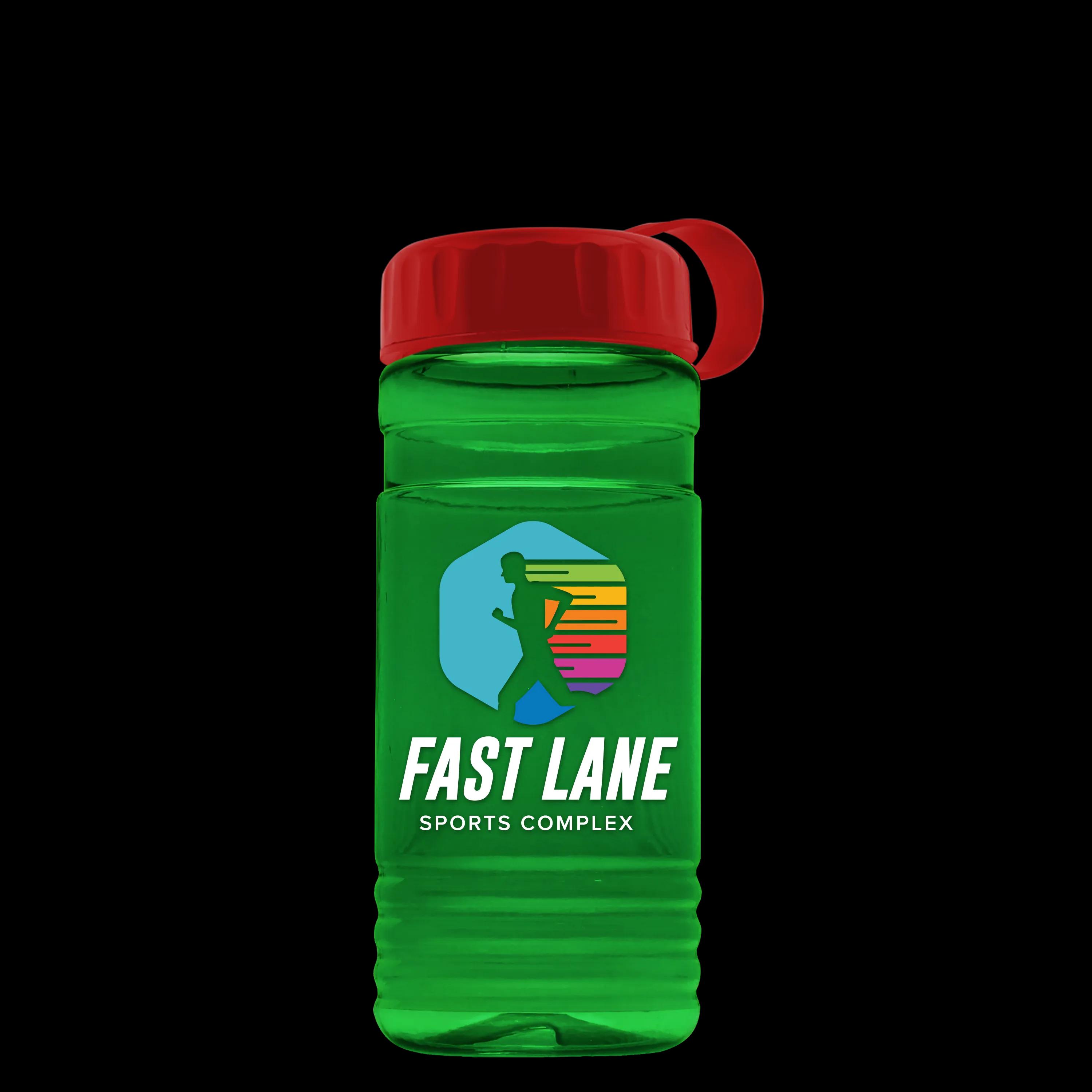 Garyline® RPET Bottle with Tethered Lid - 20 oz. 198 of 297