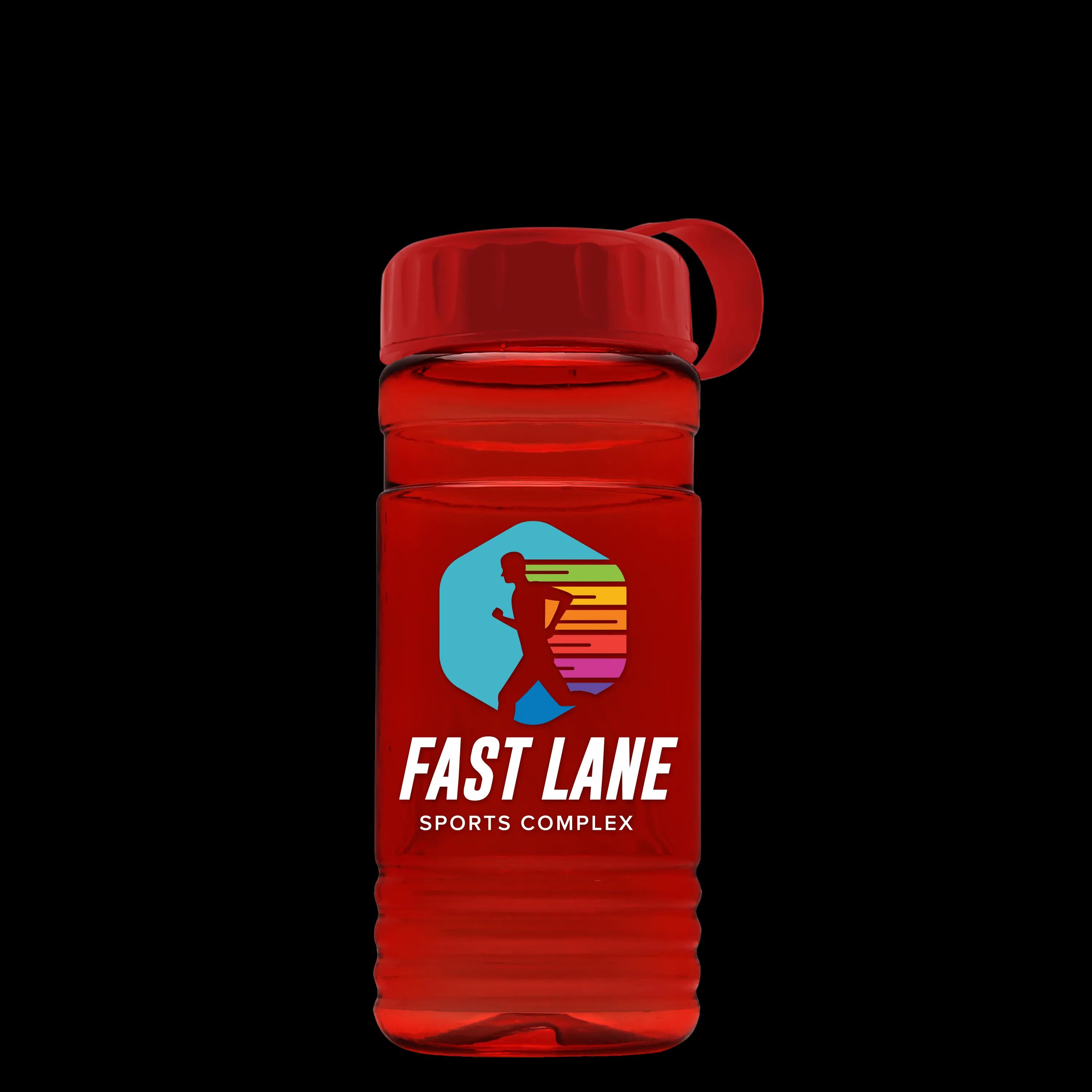 Garyline® RPET Bottle with Tethered Lid - 20 oz. 215 of 297