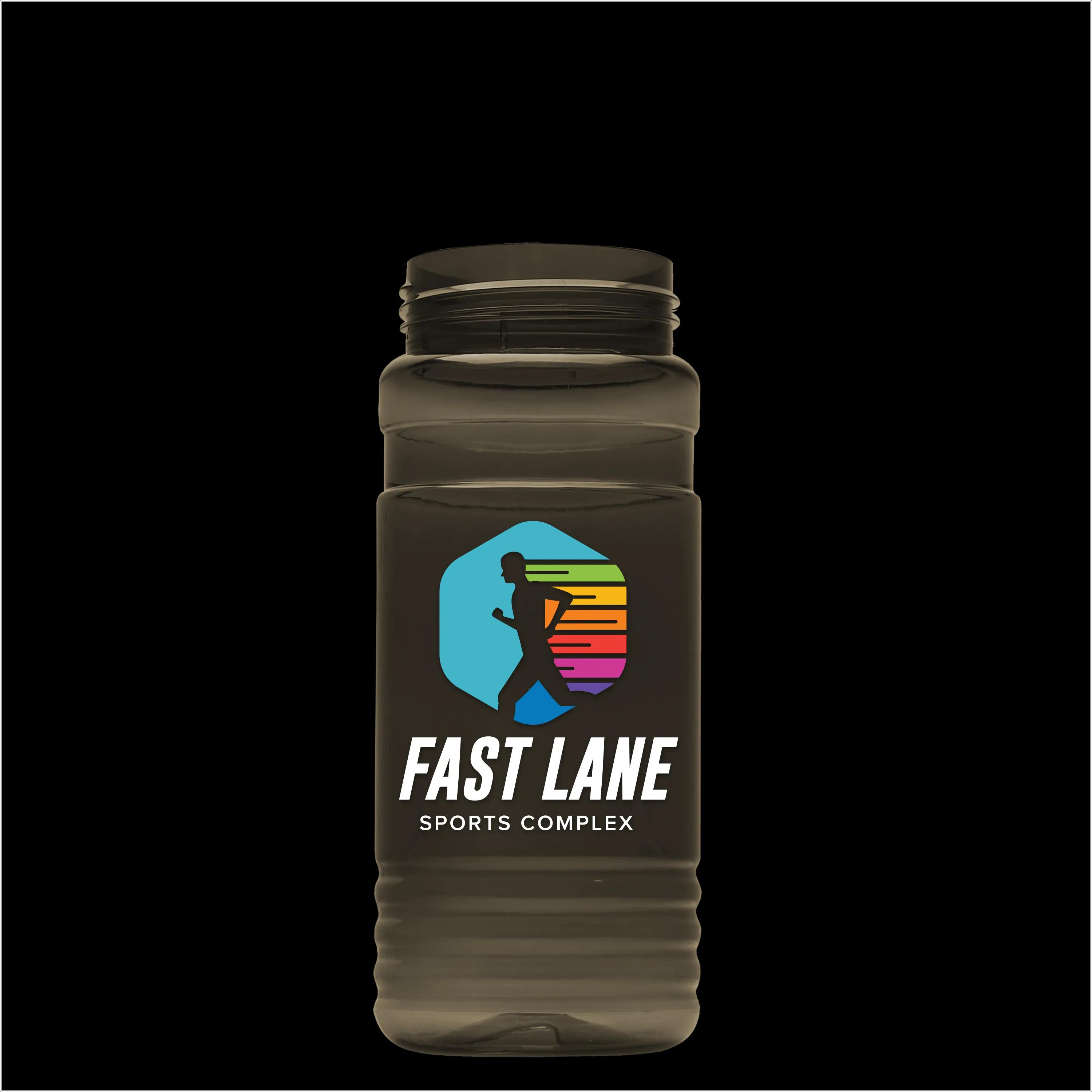 Garyline® RPET Bottle with Tethered Lid - 20 oz. 132 of 148