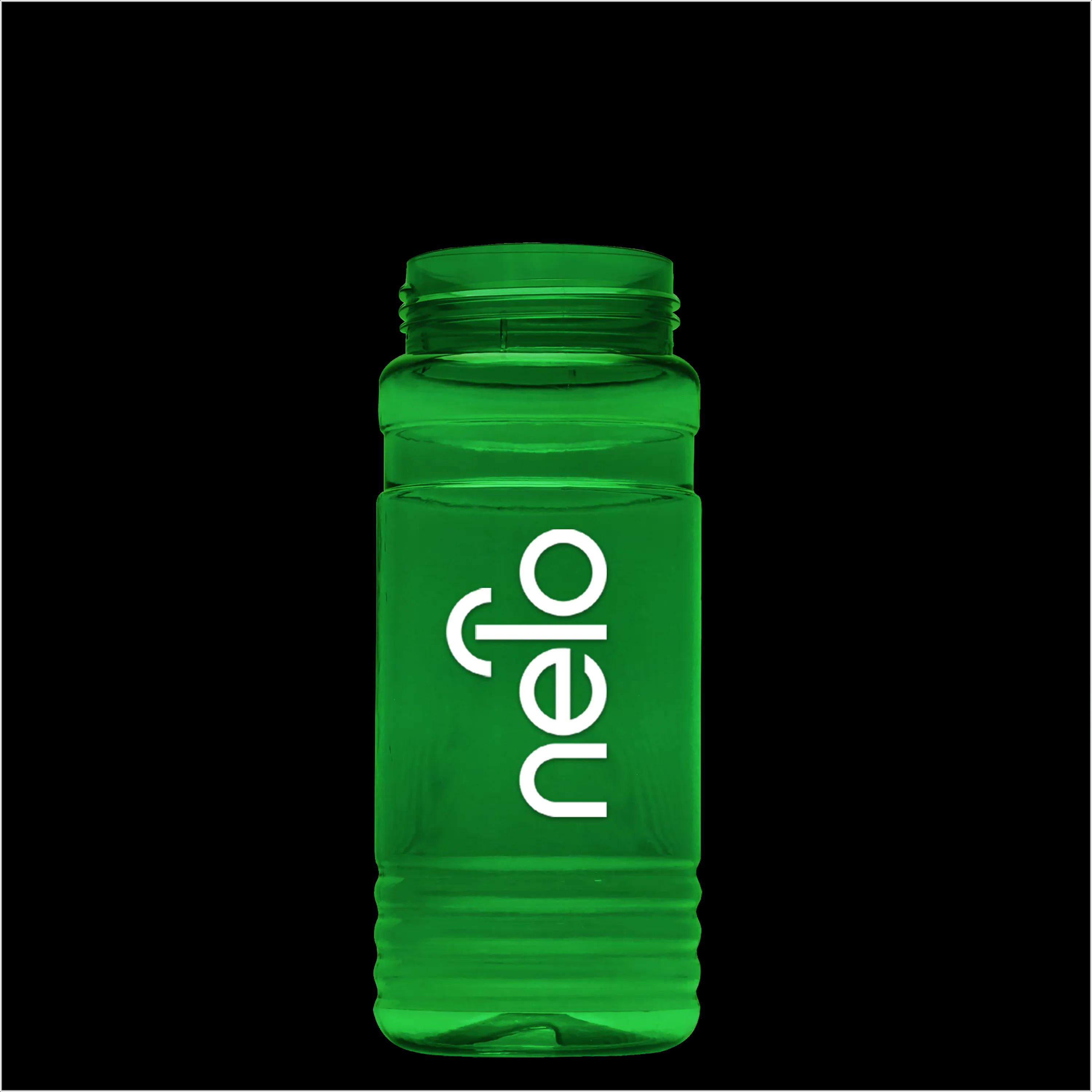 Garyline® RPET Bottle with Tethered Lid - 20 oz. 135 of 148