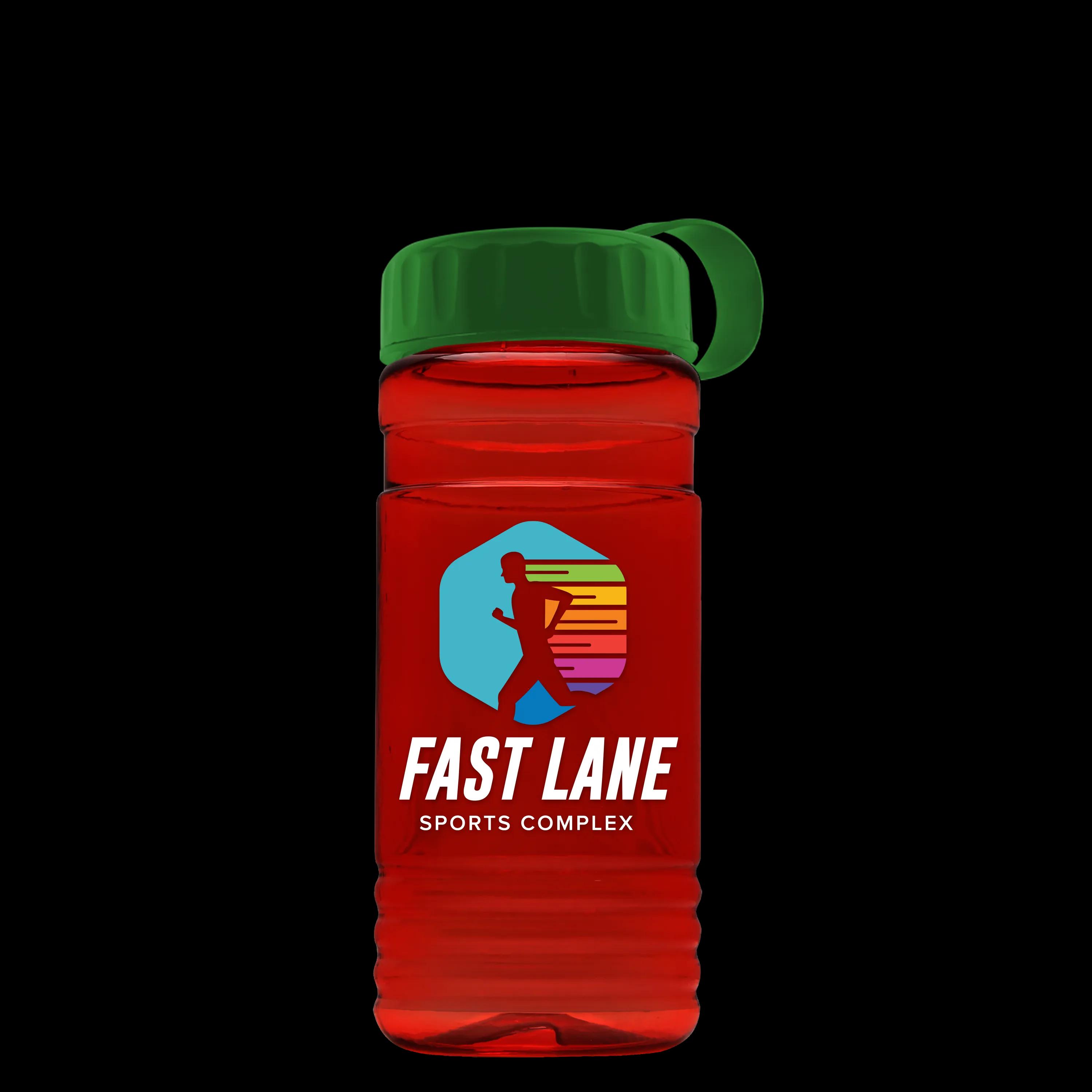 Garyline® RPET Bottle with Tethered Lid - 20 oz. 93 of 148