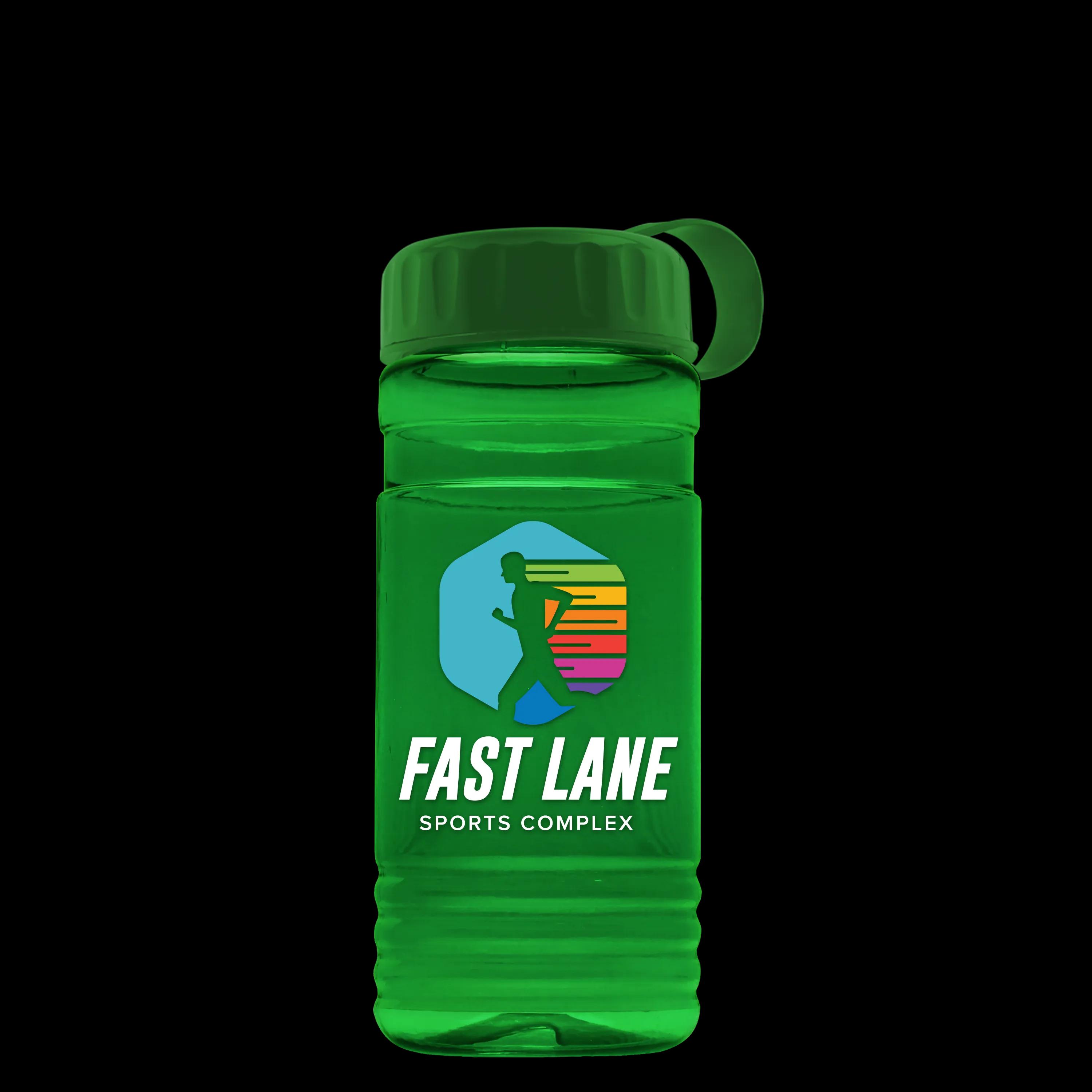 Garyline® RPET Bottle with Tethered Lid - 20 oz. 196 of 297