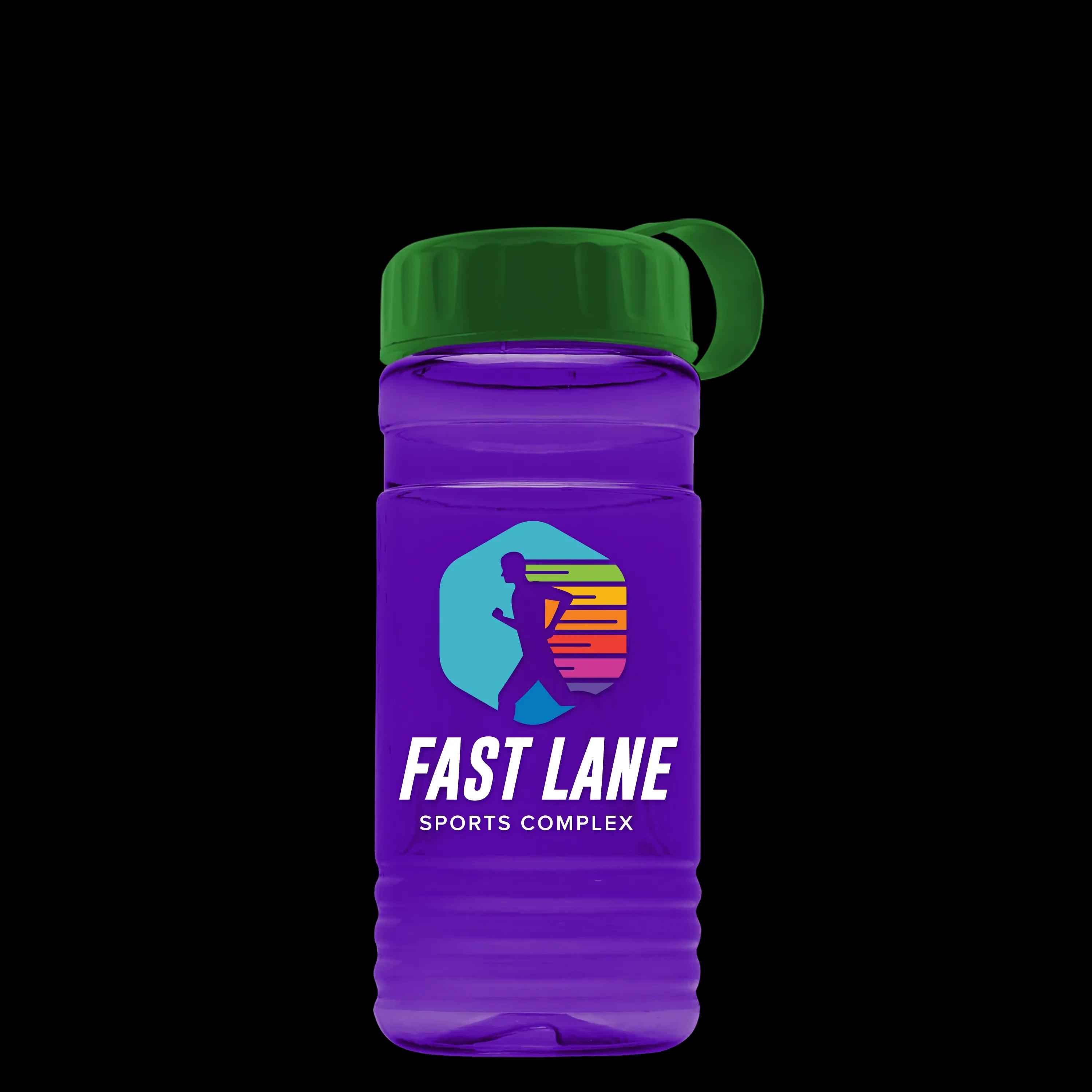 Garyline® RPET Bottle with Tethered Lid - 20 oz. 102 of 148