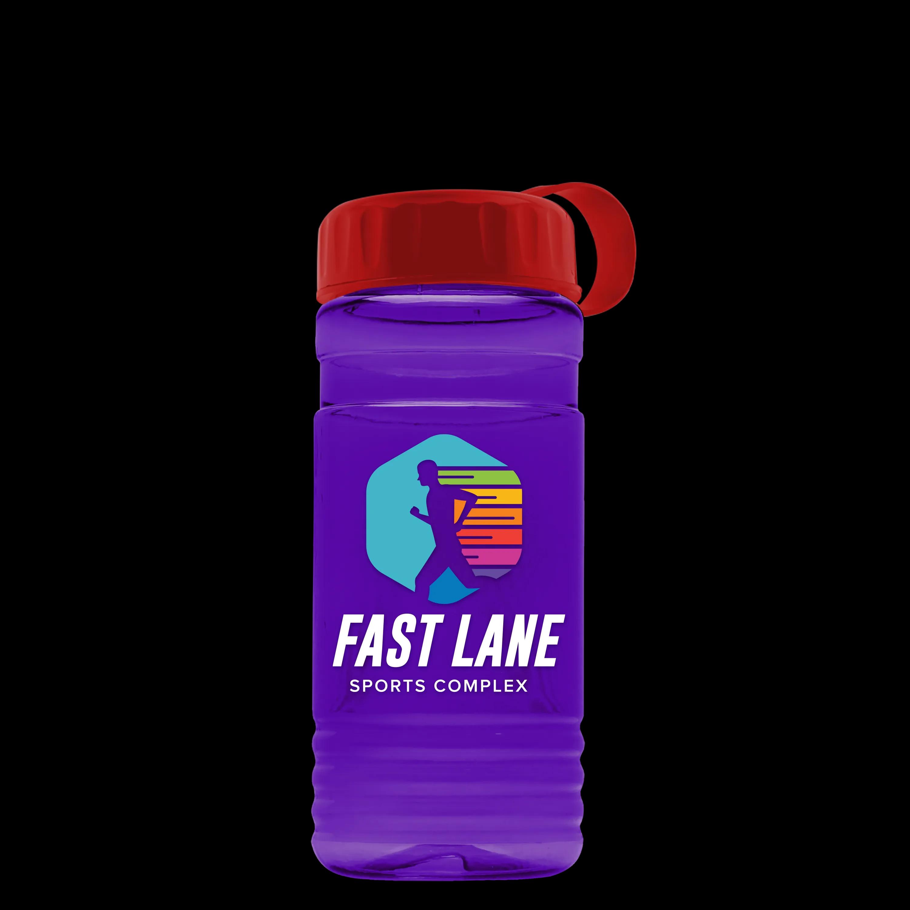 Garyline® RPET Bottle with Tethered Lid - 20 oz. 103 of 148