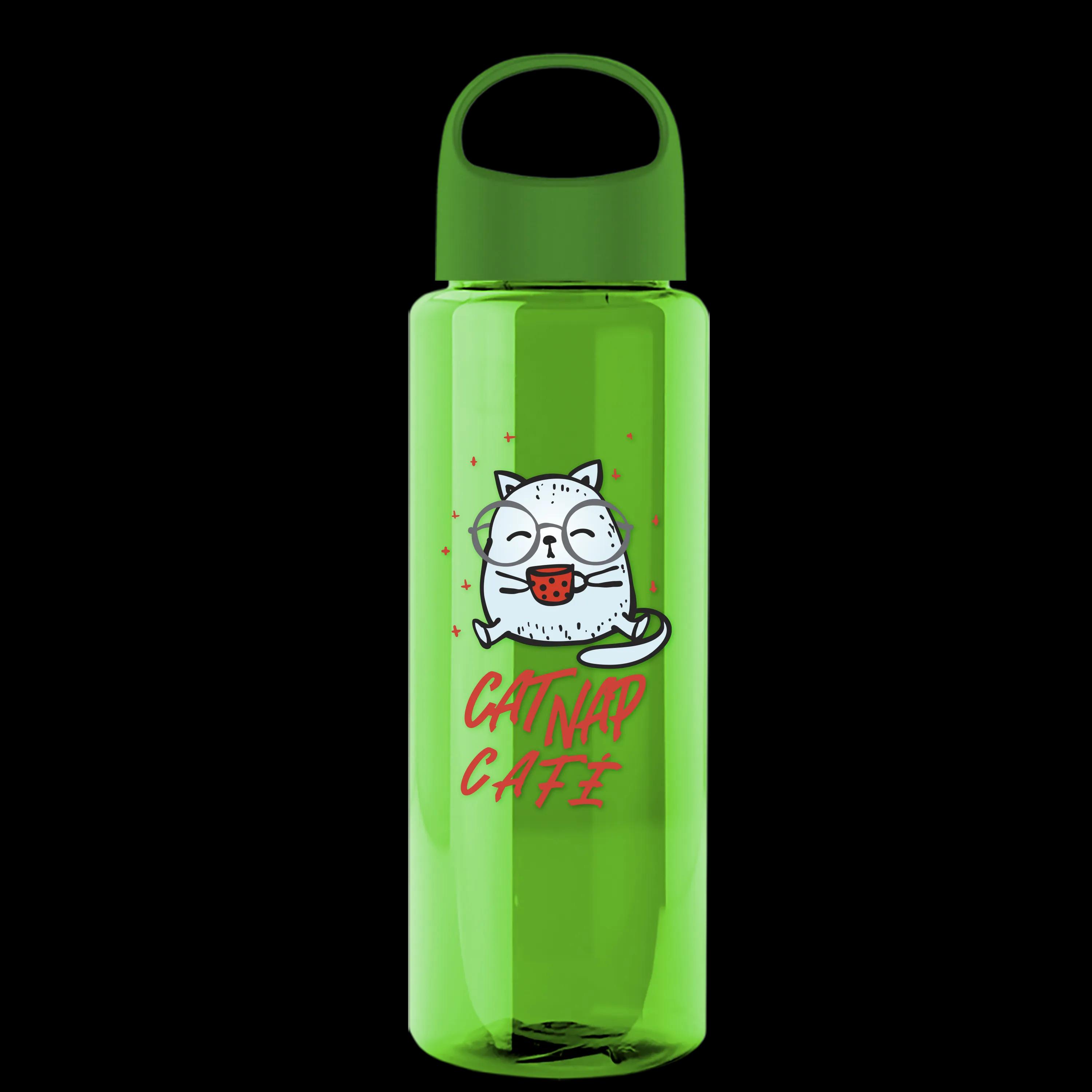 Garyline® Guzzler Bottle with Oval Crest Lid - 32 oz. 104 of 158