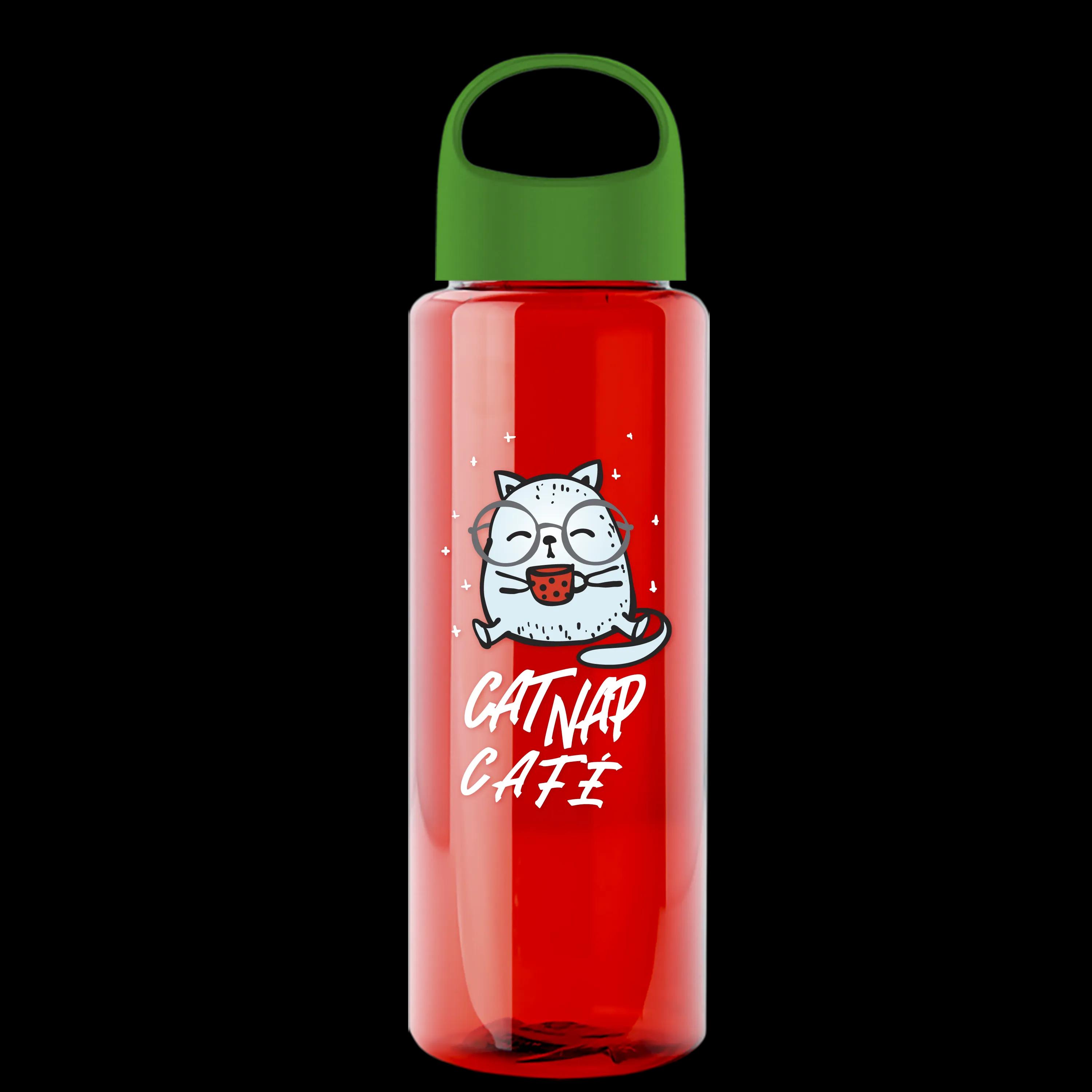 Garyline® Guzzler Bottle with Oval Crest Lid - 32 oz. 247 of 317