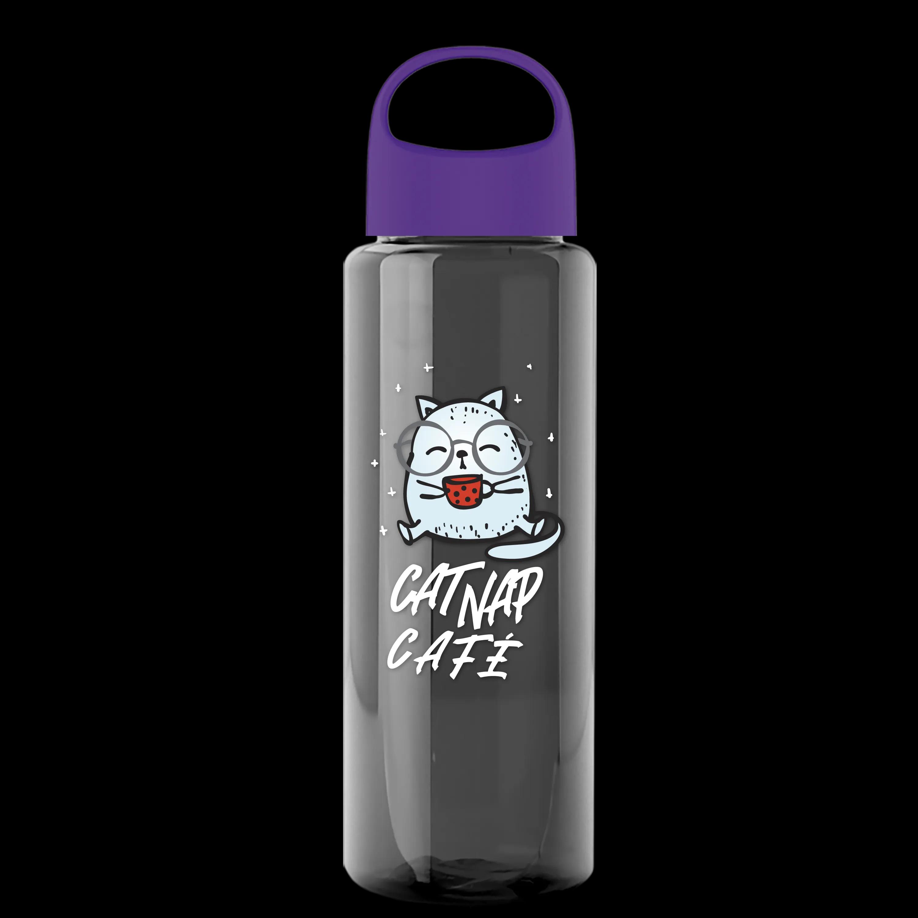 Garyline® Guzzler Bottle with Oval Crest Lid - 32 oz. 207 of 317