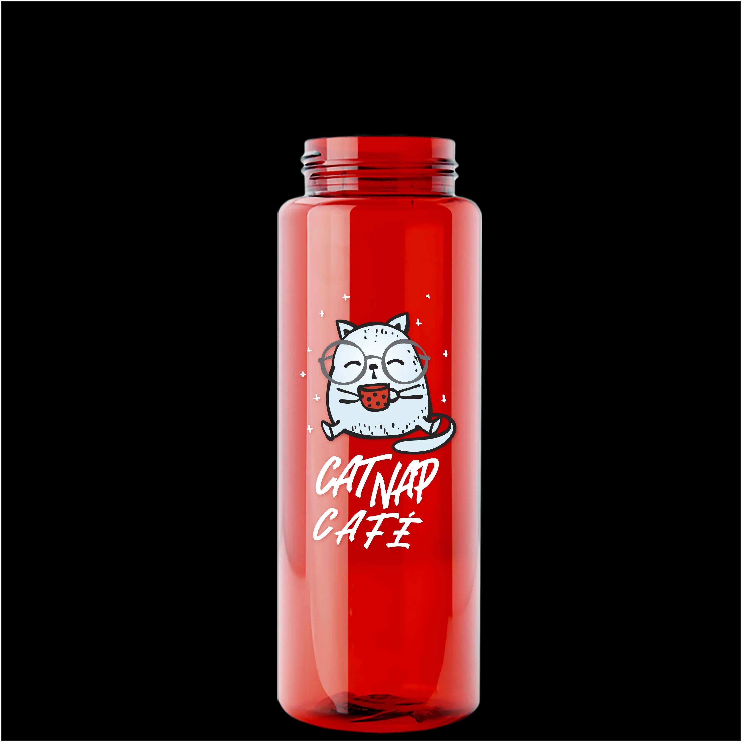 Garyline® Guzzler Bottle with Oval Crest Lid - 32 oz. 282 of 317