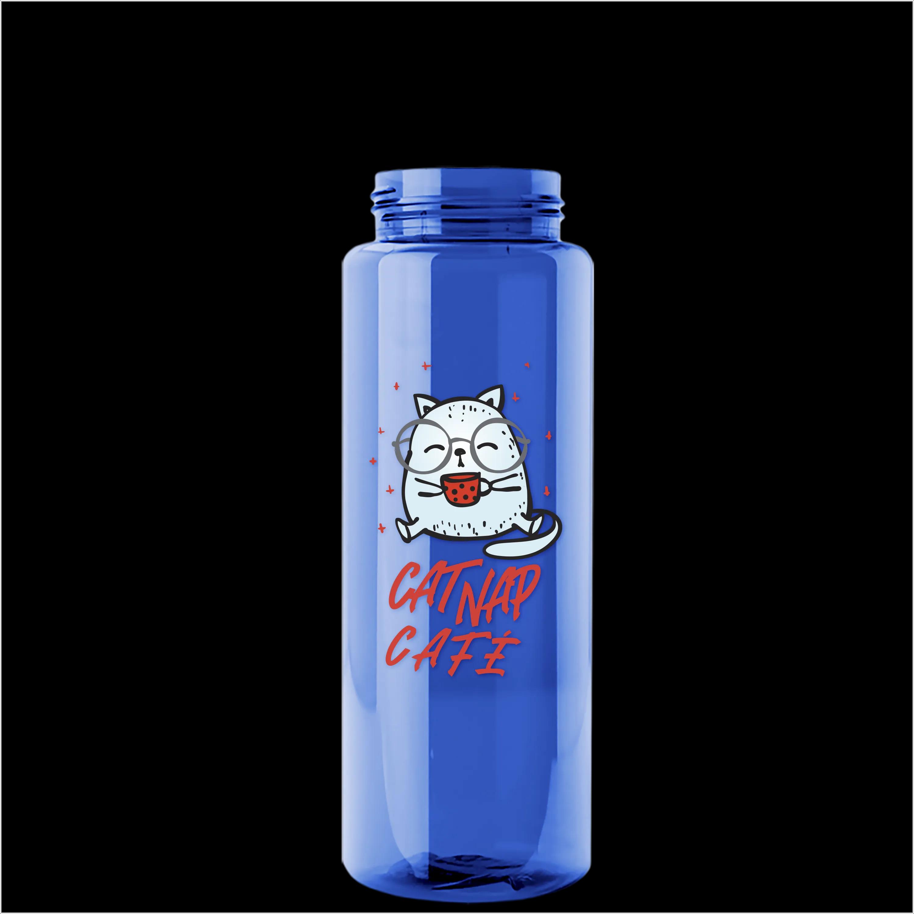 Garyline® Guzzler Bottle with Oval Crest Lid - 32 oz. 278 of 317