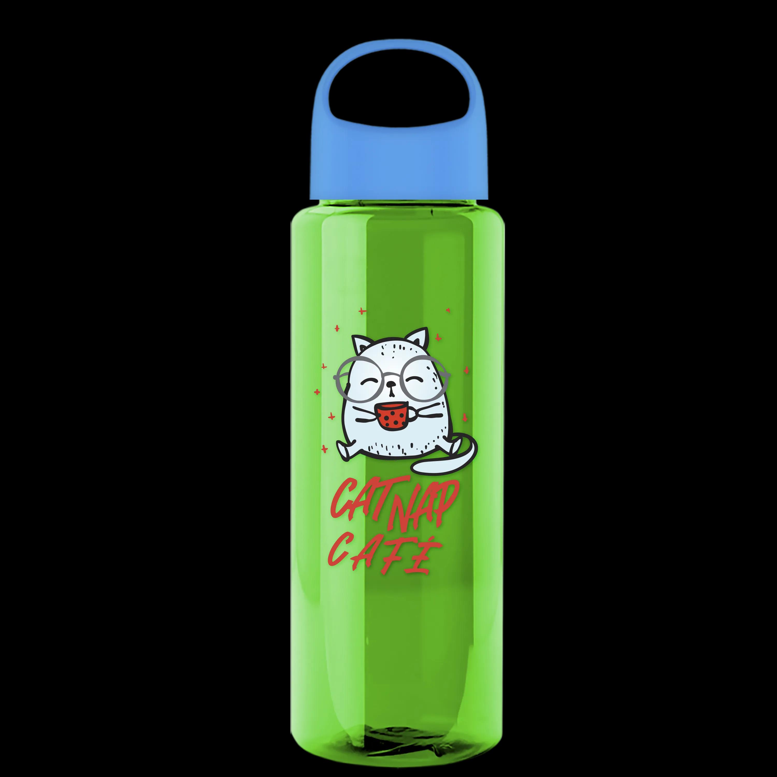 Garyline® Guzzler Bottle with Oval Crest Lid - 32 oz. 102 of 158