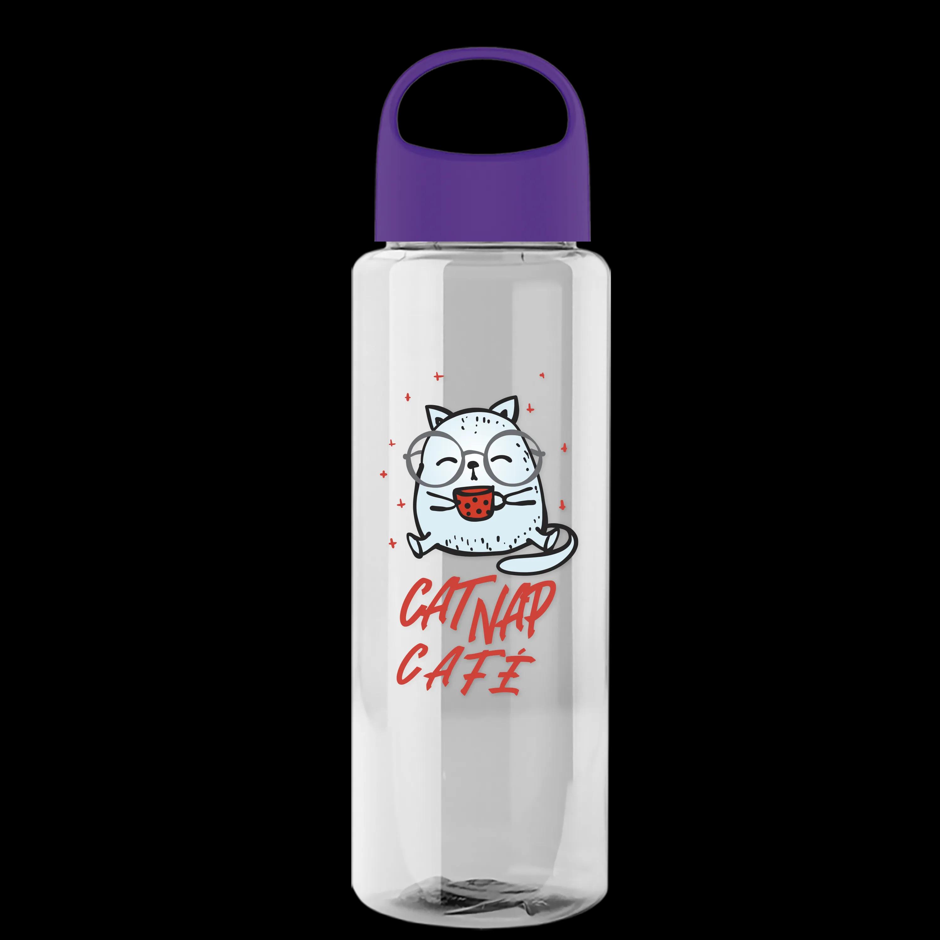 Garyline® Guzzler Bottle with Oval Crest Lid - 32 oz. 191 of 317