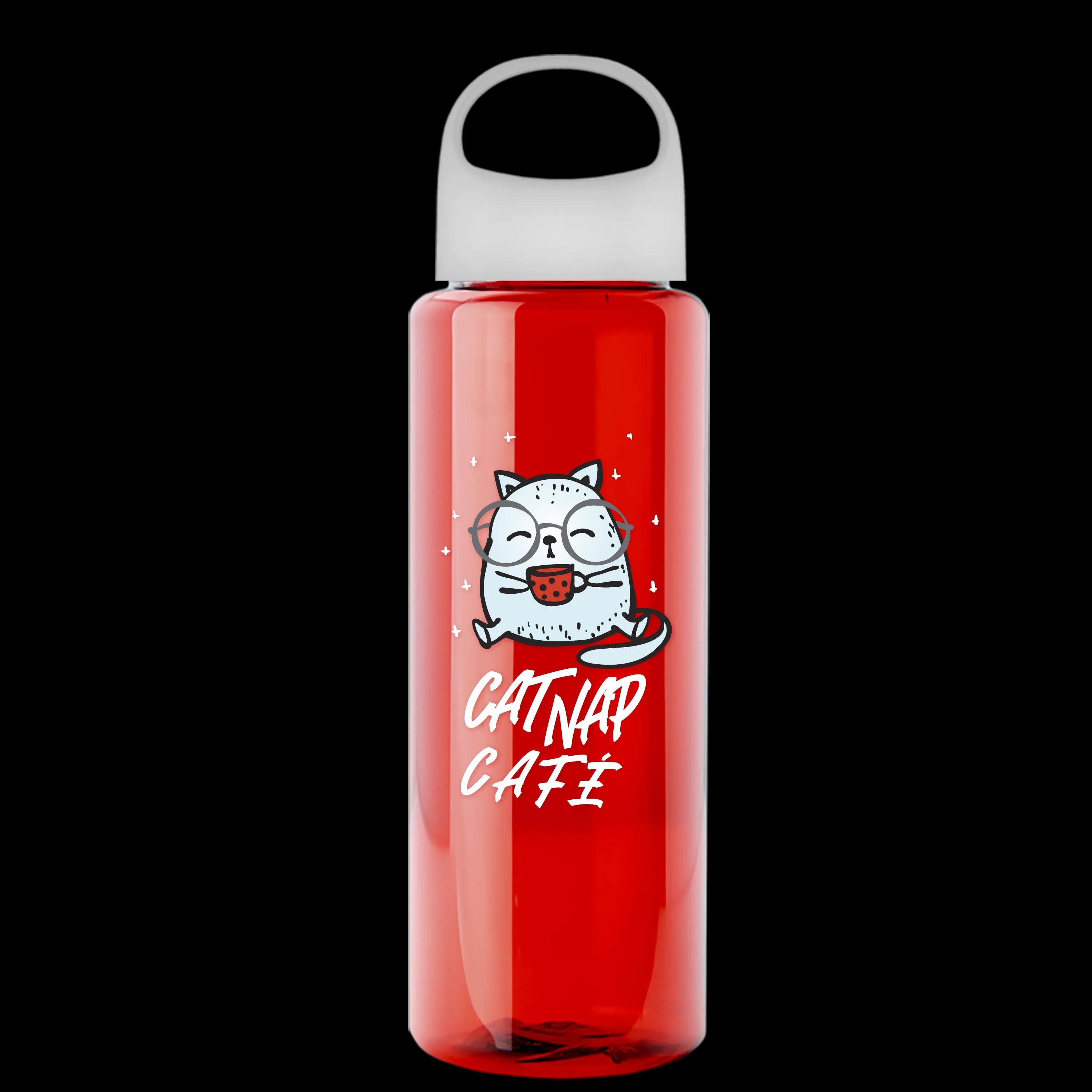 Garyline® Guzzler Bottle with Oval Crest Lid - 32 oz. 130 of 158