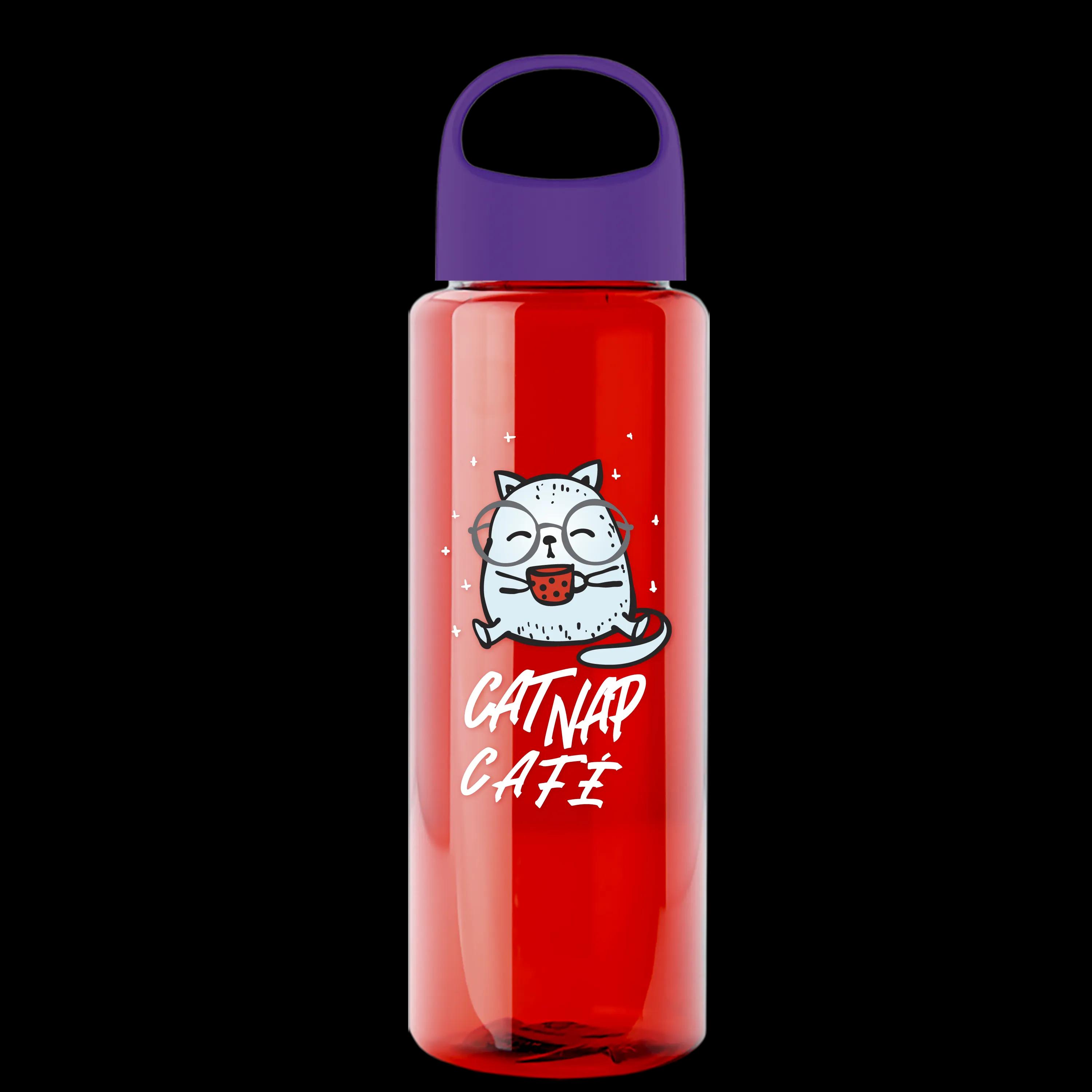 Garyline® Guzzler Bottle with Oval Crest Lid - 32 oz. 256 of 317