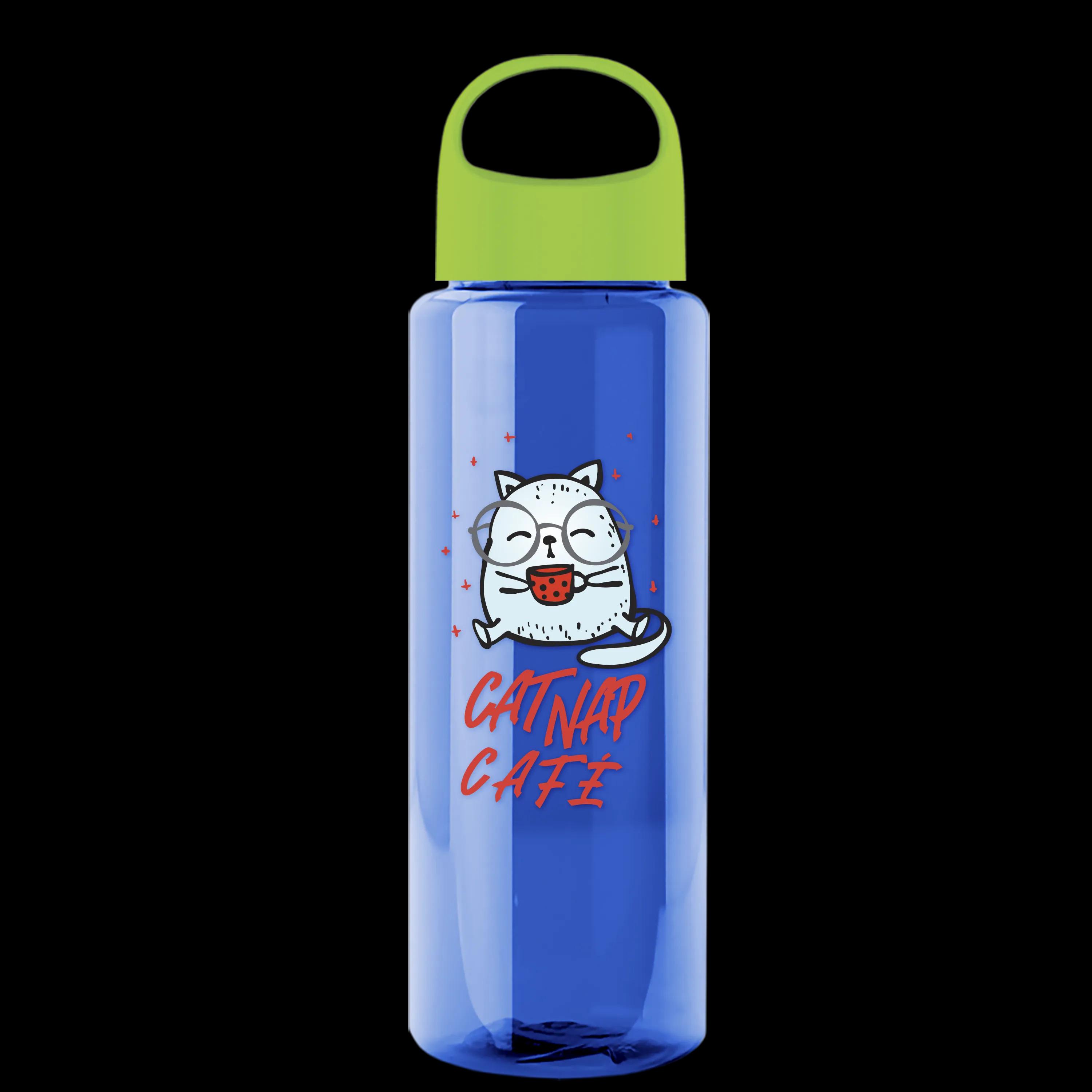 Garyline® Guzzler Bottle with Oval Crest Lid - 32 oz. 216 of 317