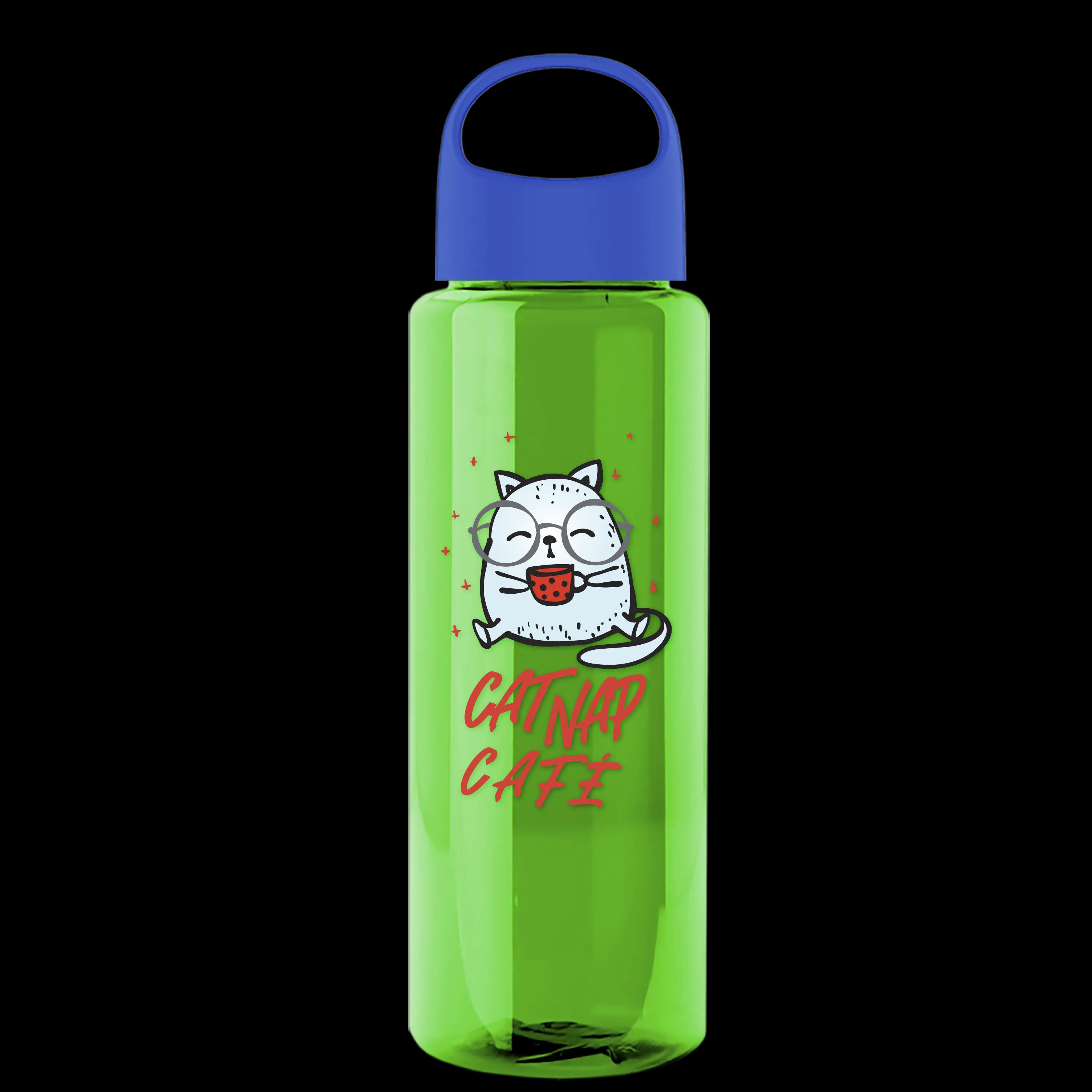 Garyline® Guzzler Bottle with Oval Crest Lid - 32 oz. 110 of 158