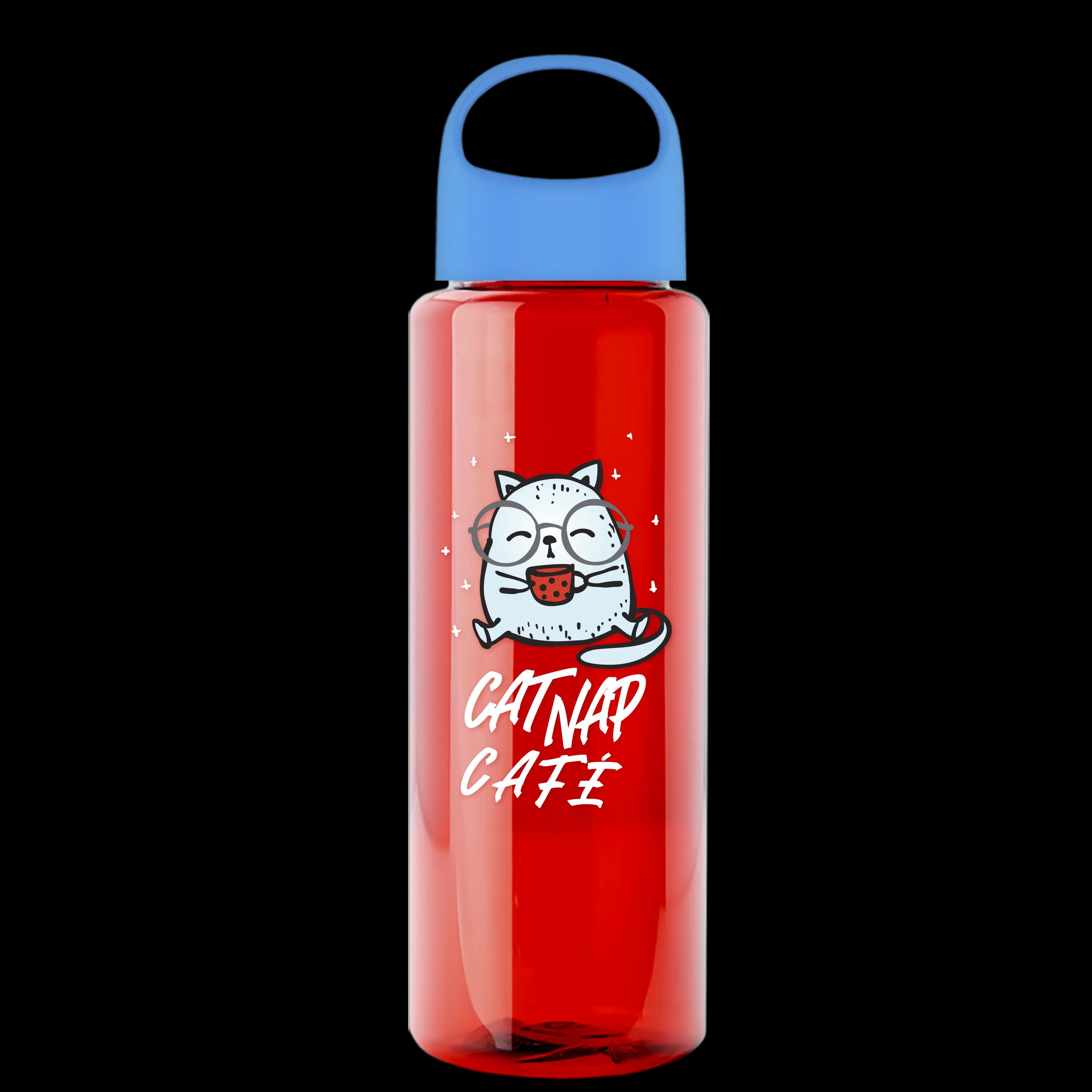 Garyline® Guzzler Bottle with Oval Crest Lid - 32 oz. 245 of 317
