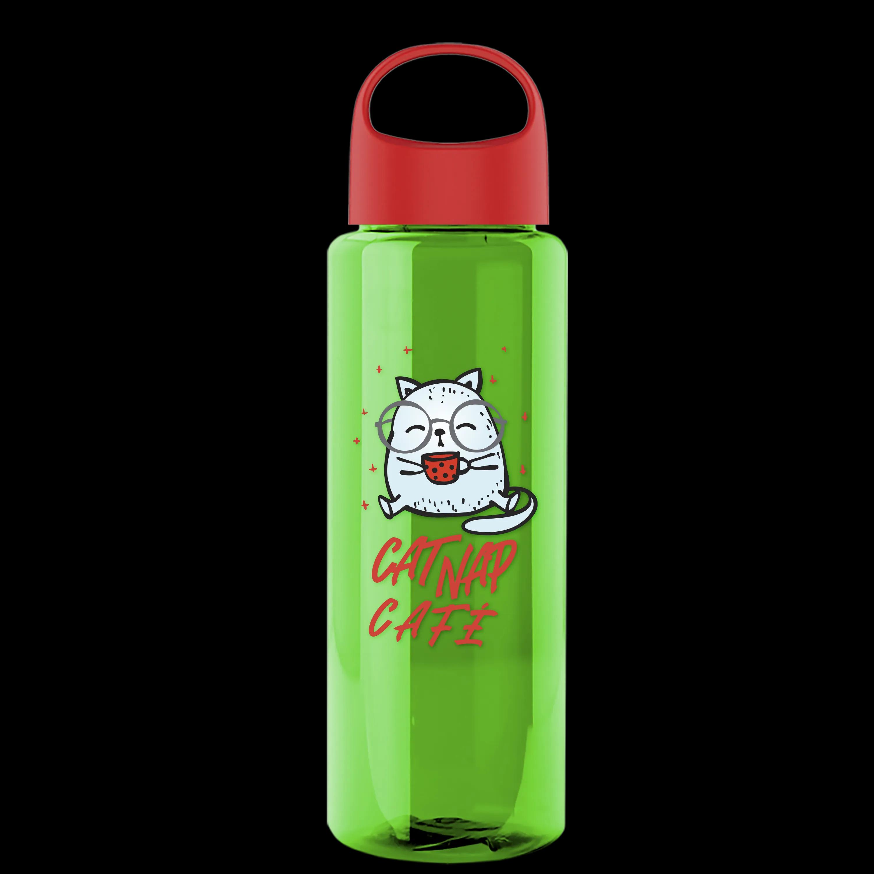 Garyline® Guzzler Bottle with Oval Crest Lid - 32 oz. 236 of 317