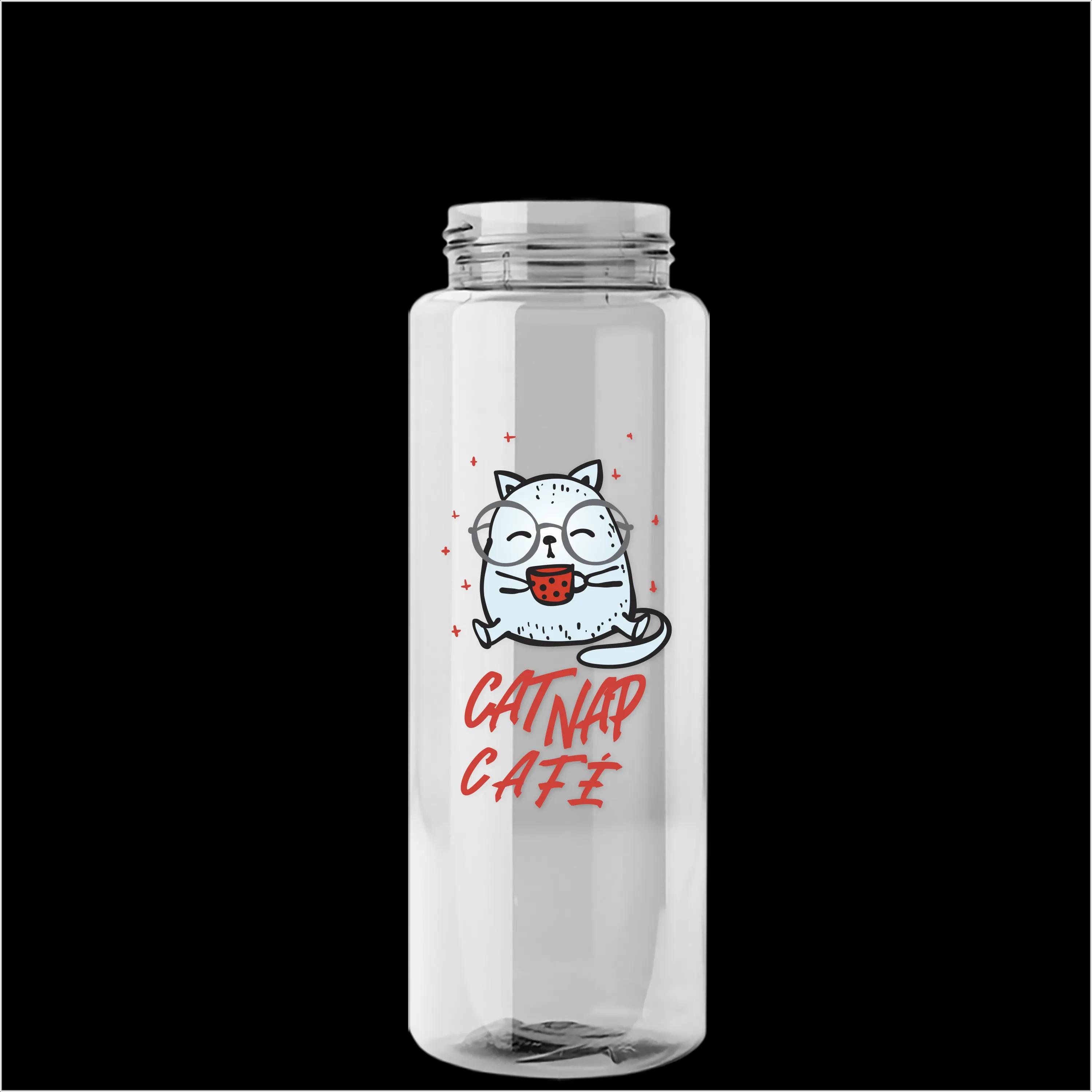 Garyline® Guzzler Bottle with Oval Crest Lid - 32 oz. 274 of 317