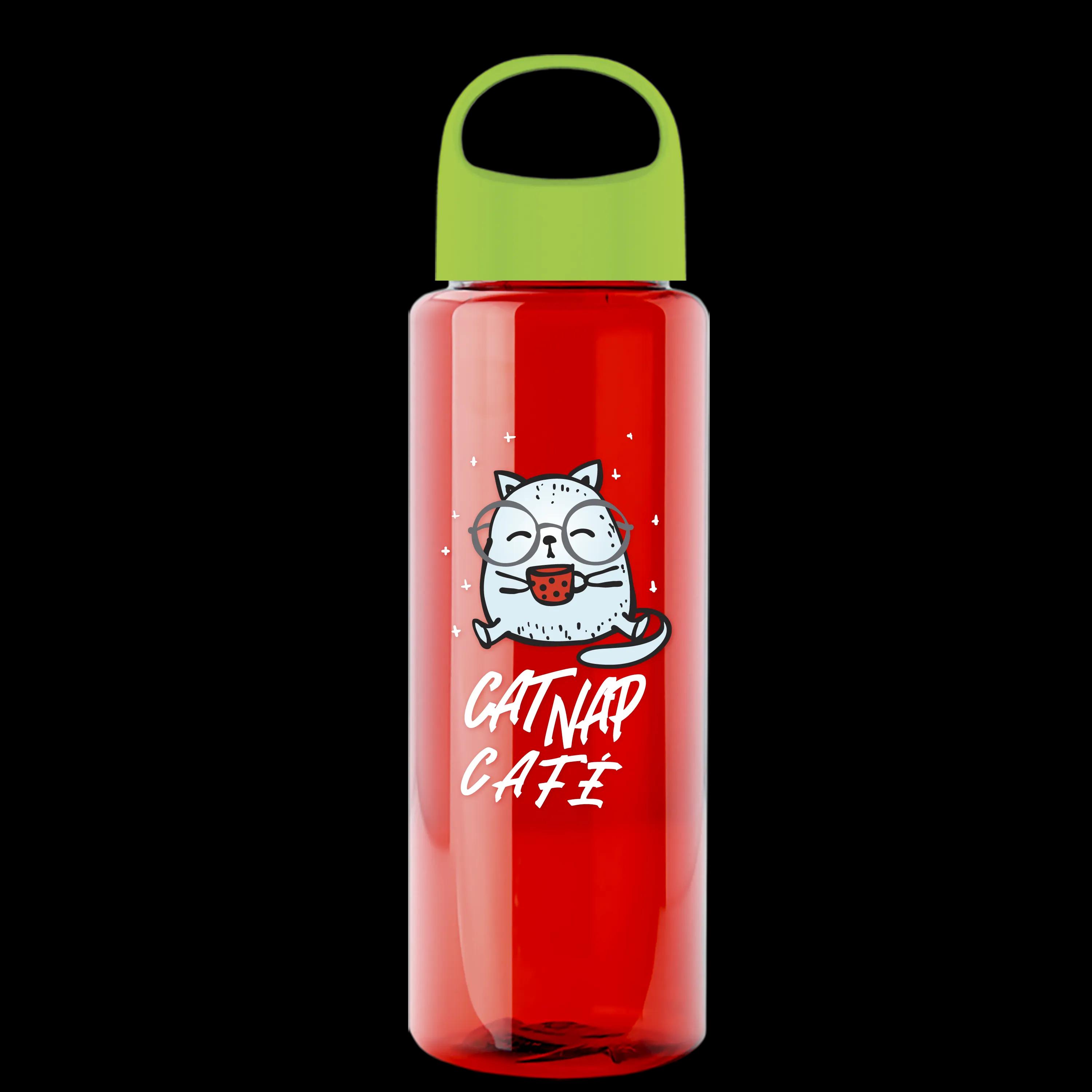 Garyline® Guzzler Bottle with Oval Crest Lid - 32 oz. 249 of 317