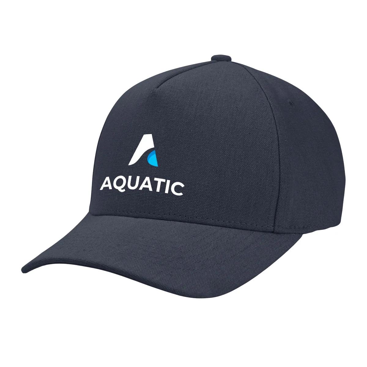 AWARE™ Recycled Cotton Cap with Leatherette Backstrap 2 of 4