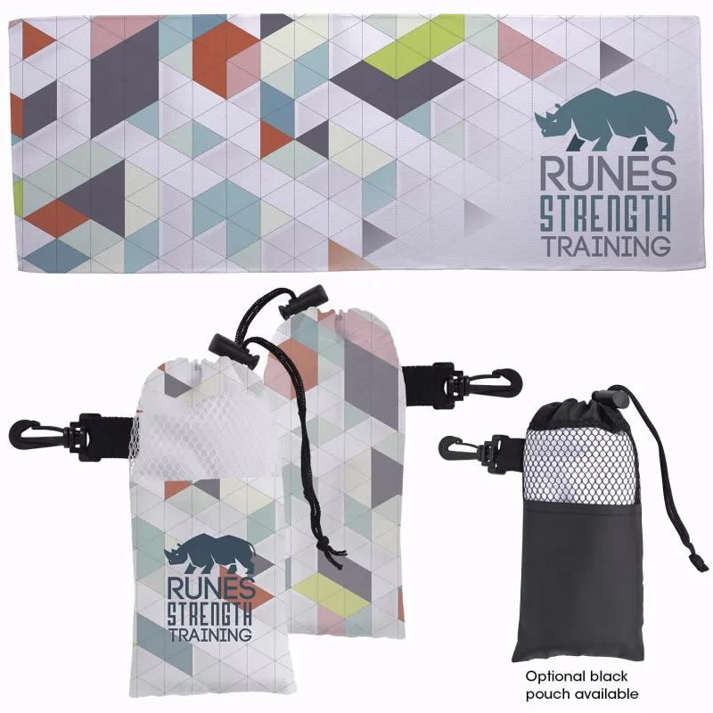 4 Color Cooling Towel in Pouch 4 of 11
