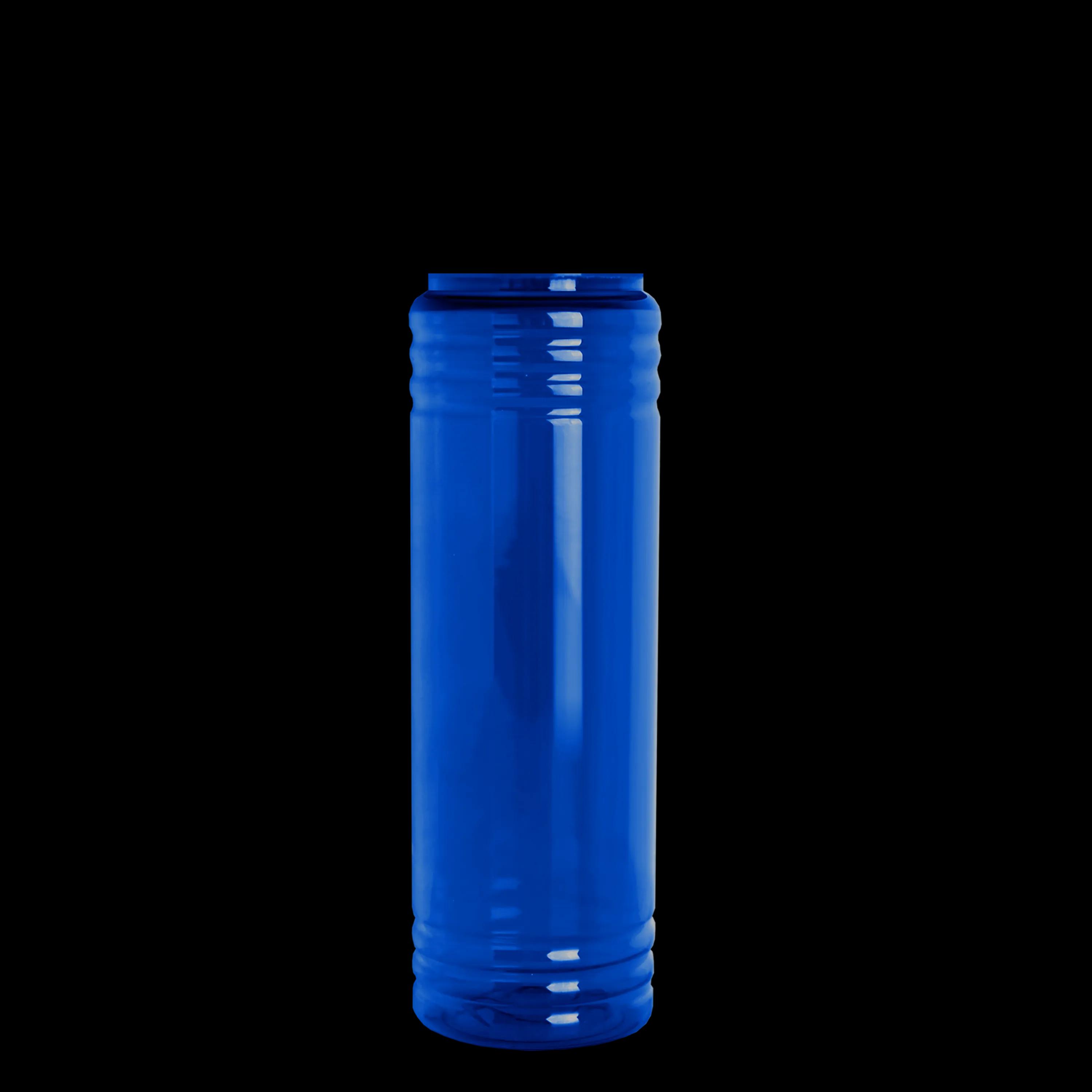 Garyline® Slim Fit RPET Bottle with Ring-Straw Lid - 24 oz. 48 of 48