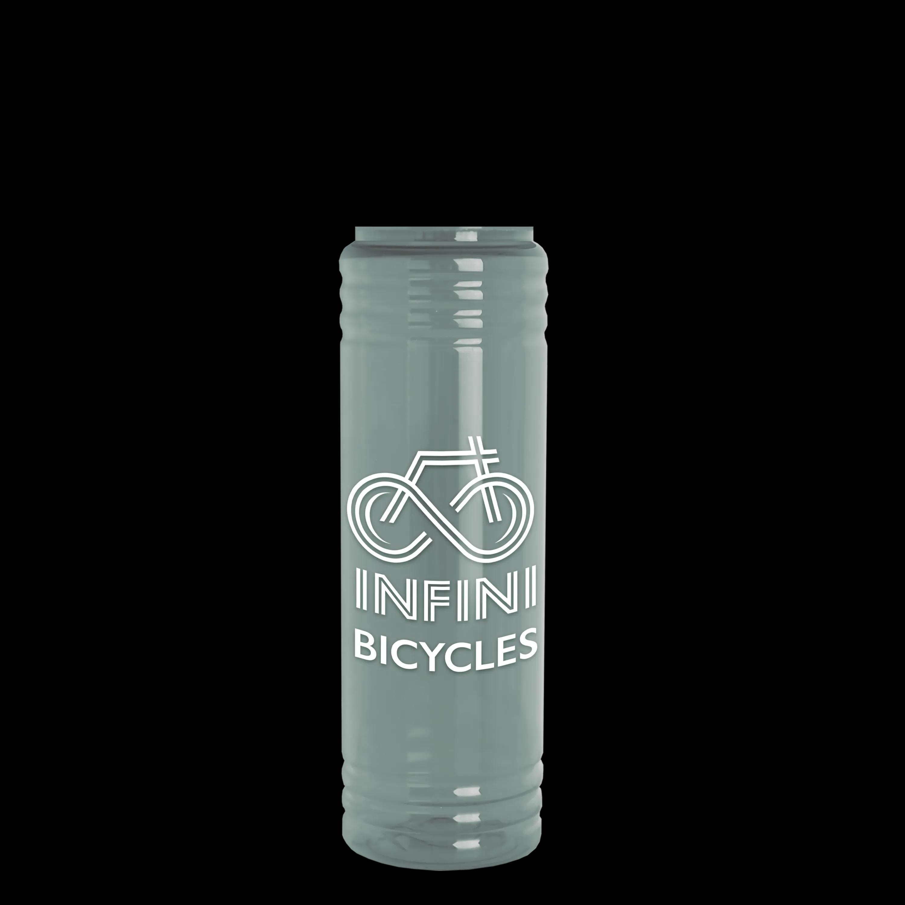 Garyline® Slim Fit RPET Bottle with Ring-Straw Lid - 24 oz. 12 of 48